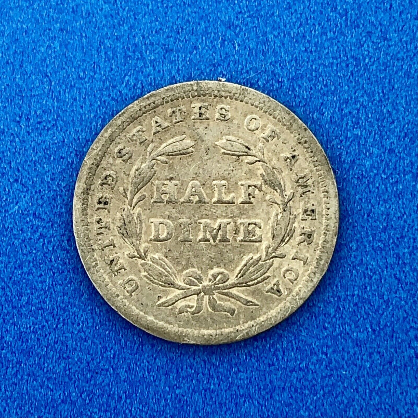 1840 P Seated Liberty Half Dime Variety 2 Obverse Stars Better Philadelphia Mint