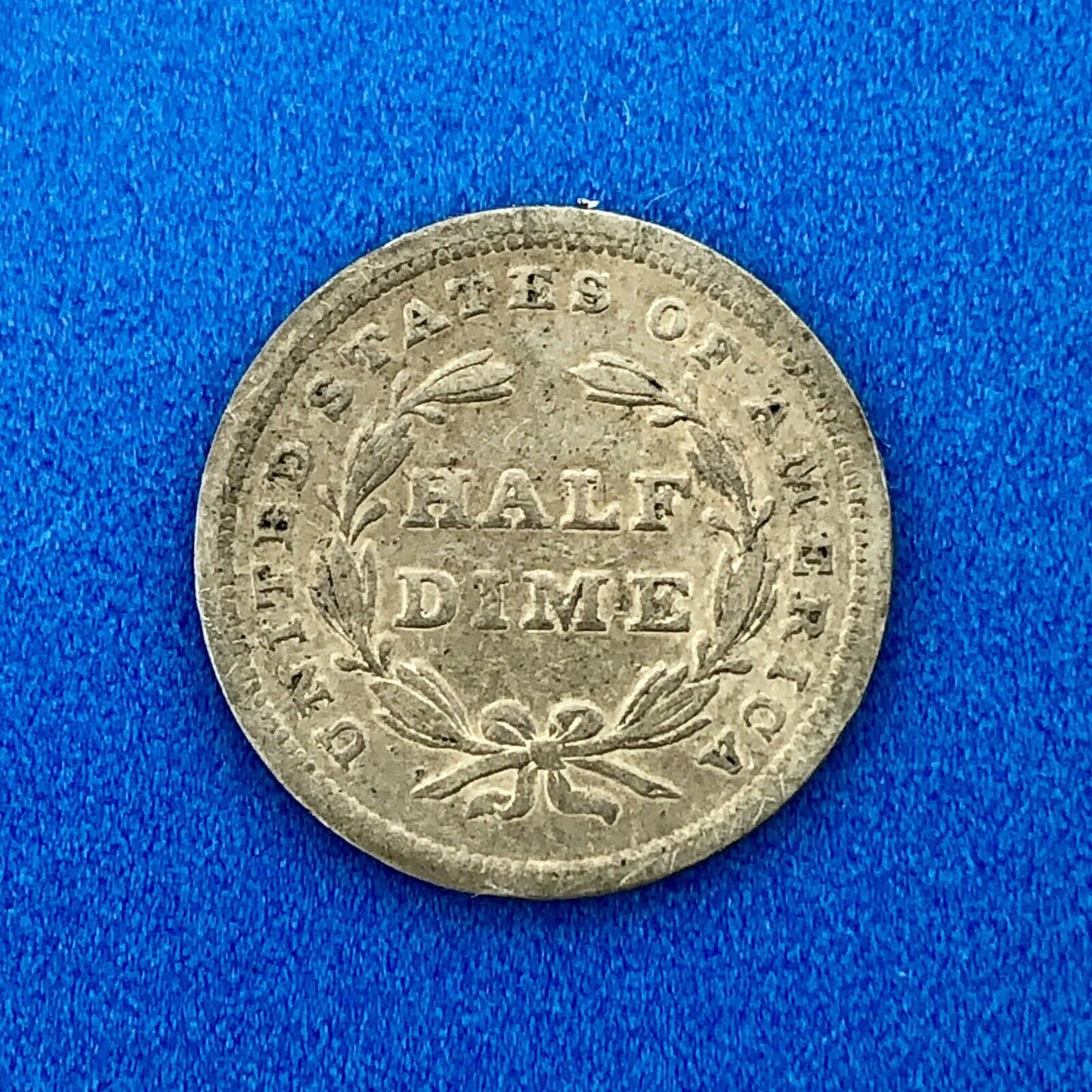 1840 P Seated Liberty Half Dime Variety 2 Obverse Stars Better Philadelphia Mint