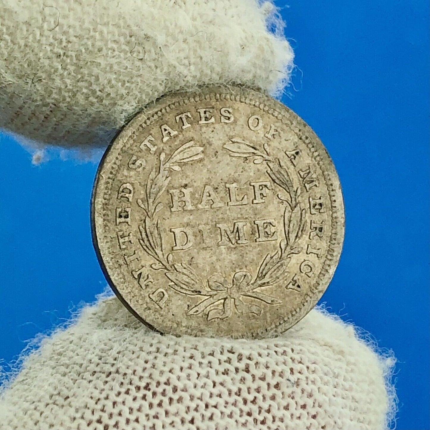 1840 P Seated Liberty Half Dime Variety 2 Obverse Stars Better Philadelphia Mint
