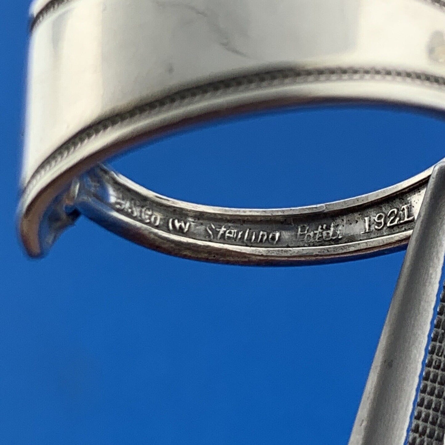 Watrous Mfg Rosalind 925 Sterling Silver Bypass Expandable Adjustable Spoon Ring