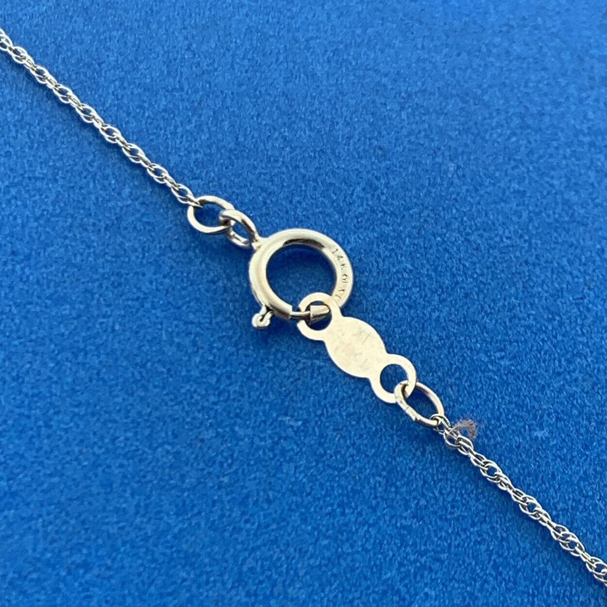 Designer 14K 10K White Gold Diamond Modernist Heart Pendant Necklace