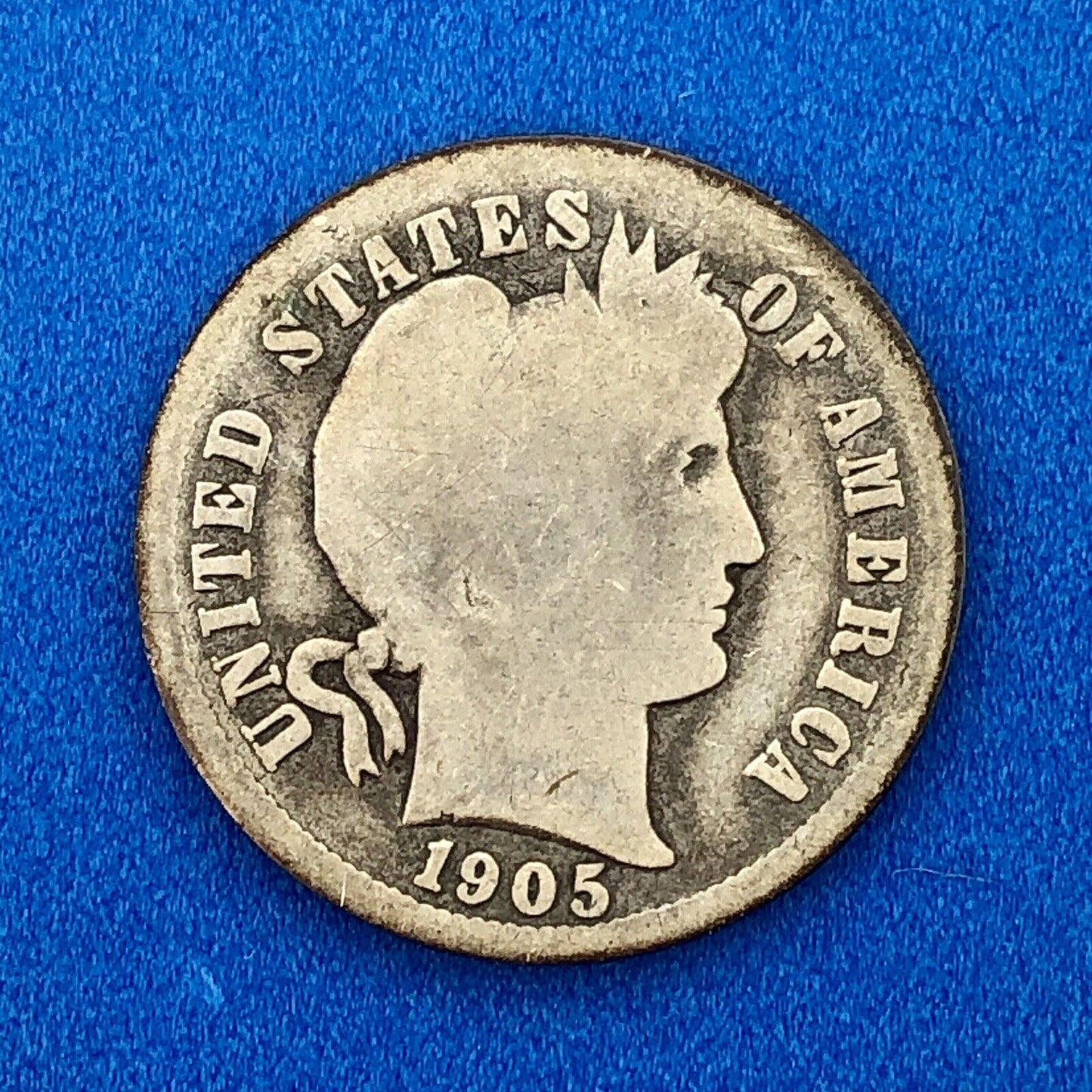 1905 O Silver Barber Dime 10c Better Scarce Key Rare New Orleans Mint Coin