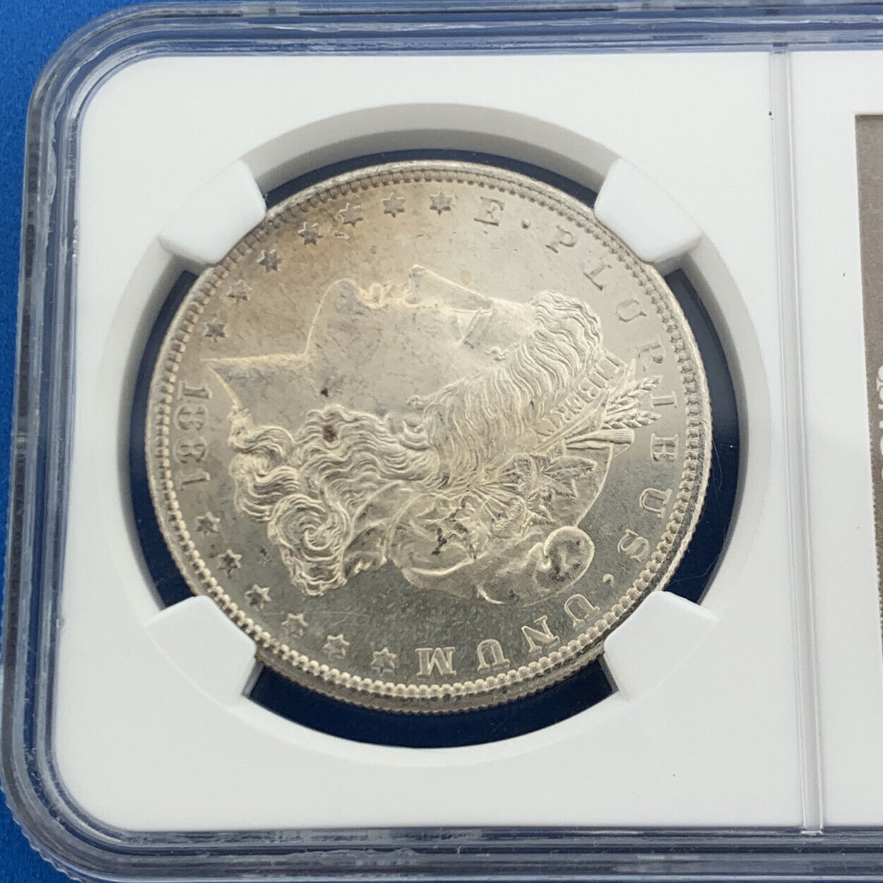 1881 S Morgan Silver Dollar Better Key San Francisco NGC MS66 High Grade Coin