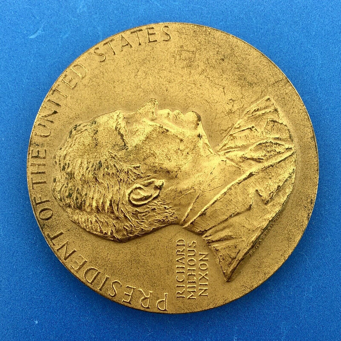 1969 United States Mint Richard Nixon Presidential Inauguration Bronze Medal