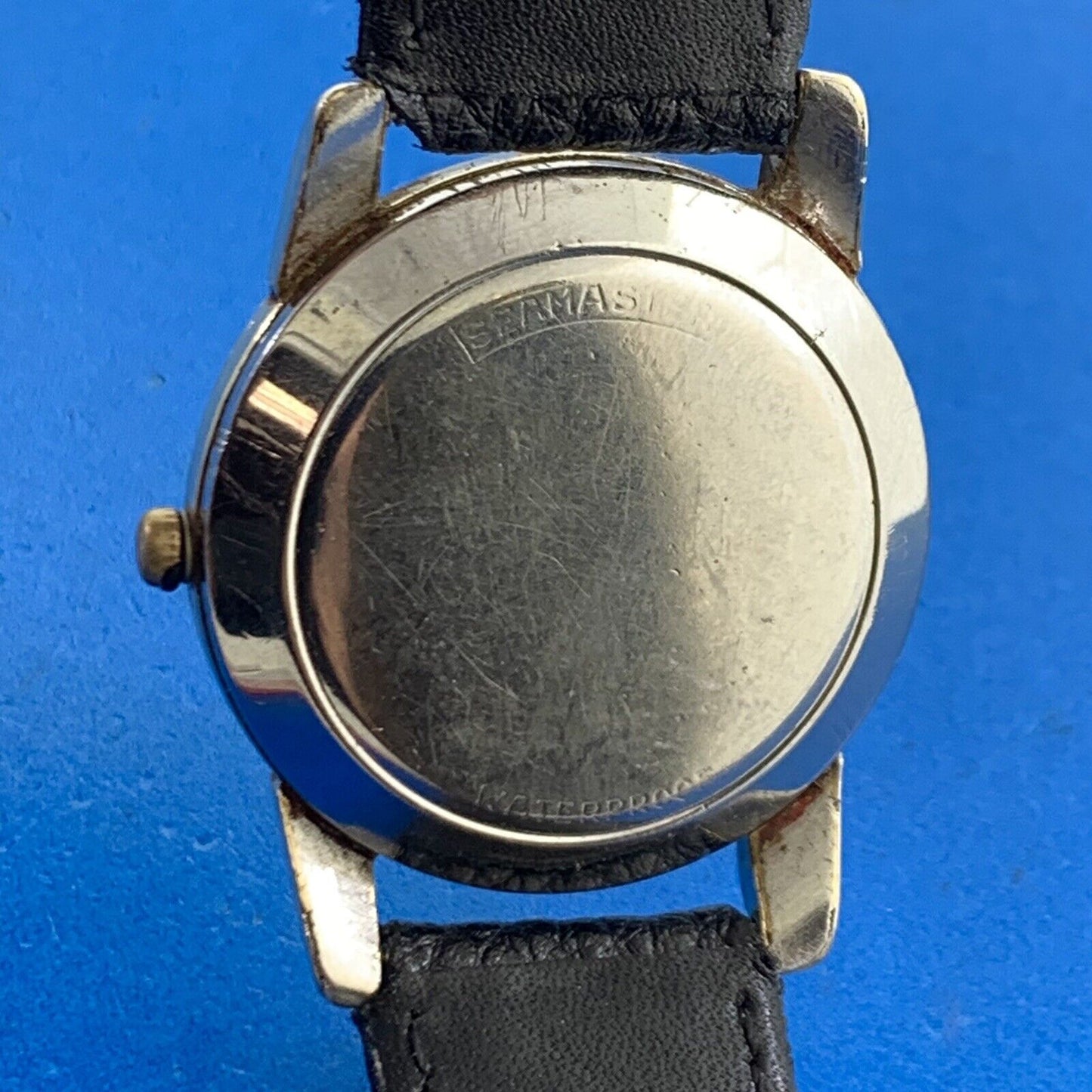 Mid Century Omega Automatic Seamaster Gold Toned Non Working Parts Only Watch
