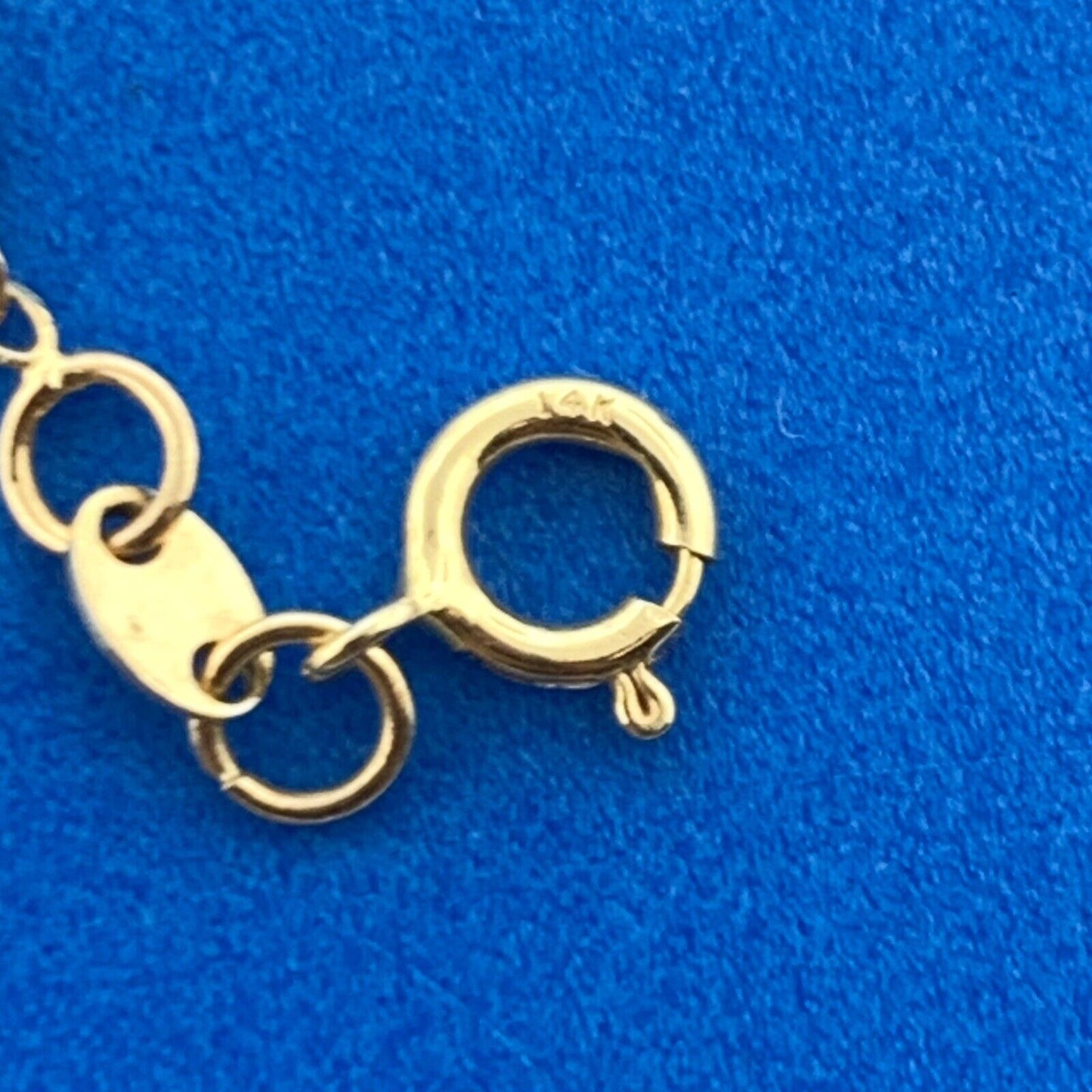 Gorgeous 14k Yellow Gold Gray White Cream Pearl 16" Chain Necklace