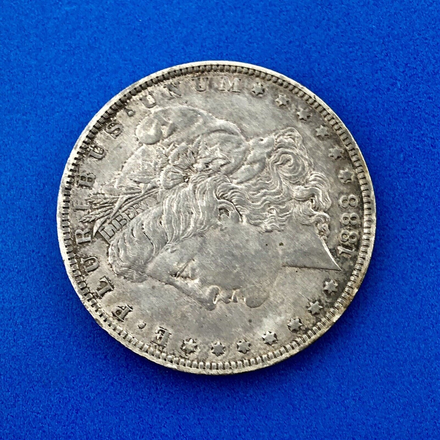 1888 O Morgan Silver Dollar $1 Better Rare Key New Orleans Mint Coin AU Details