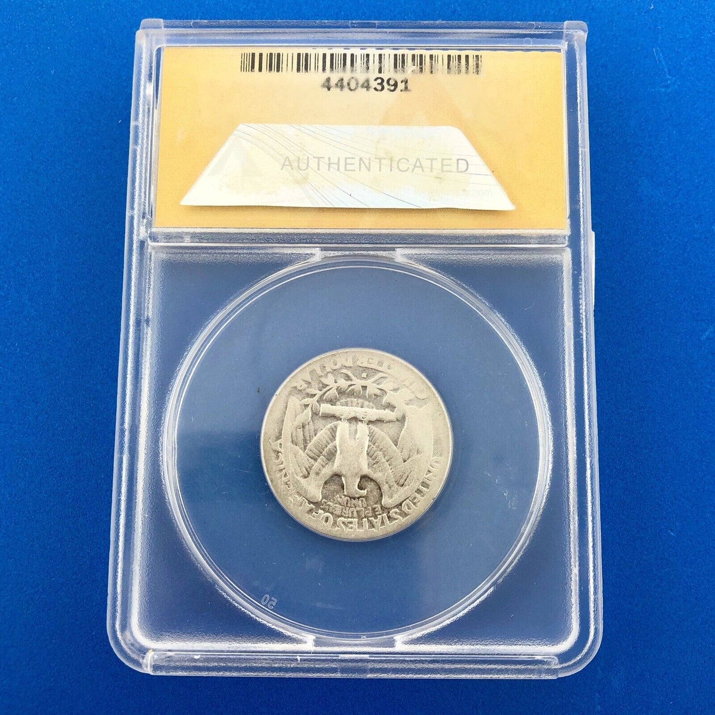 1932 D Silver Washington Quarter The Key Date Better Rare Denver ANACS G 6