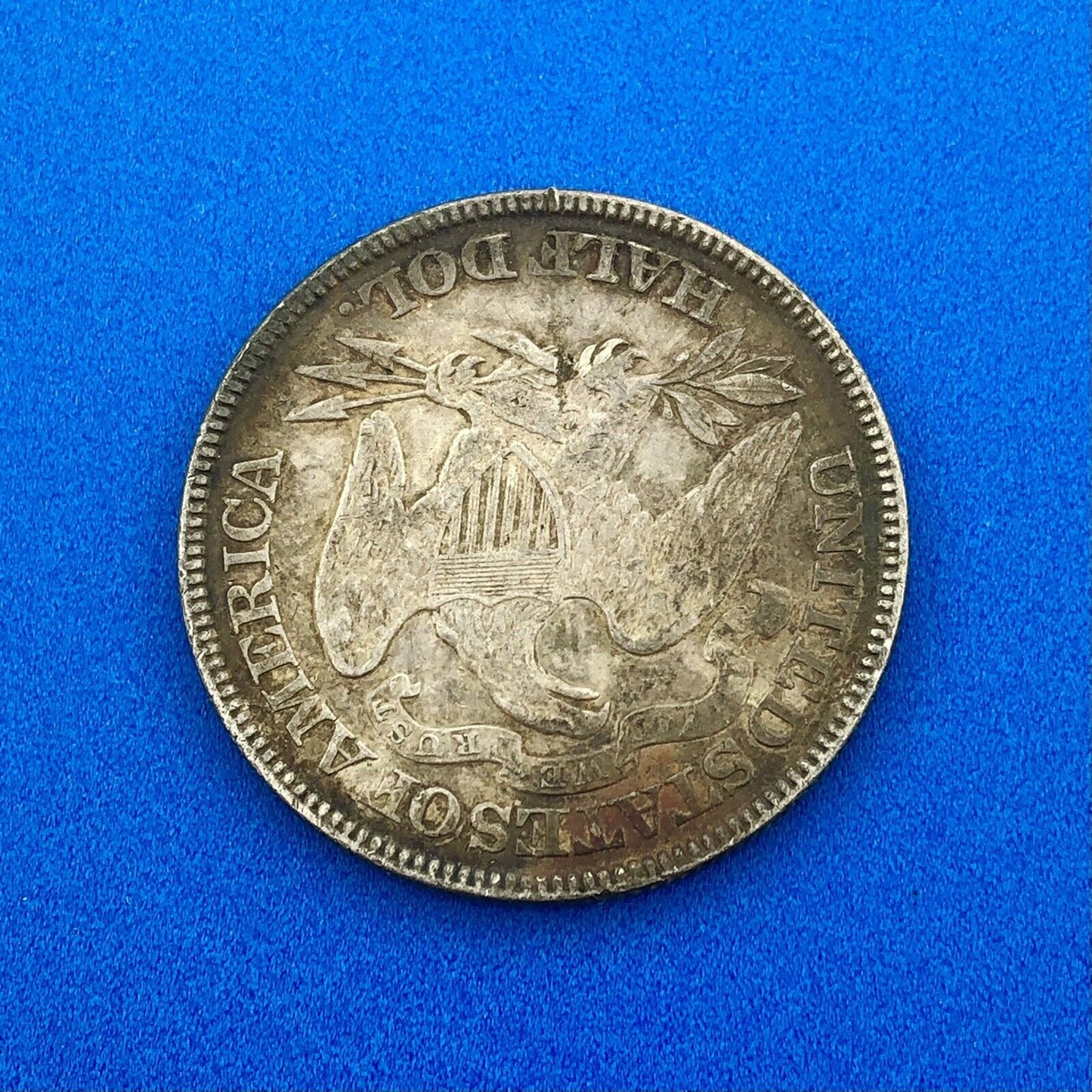 1877 P Silver Seated Half Dollar 50c Better Type 4 Key Rare Philadelphia Coin