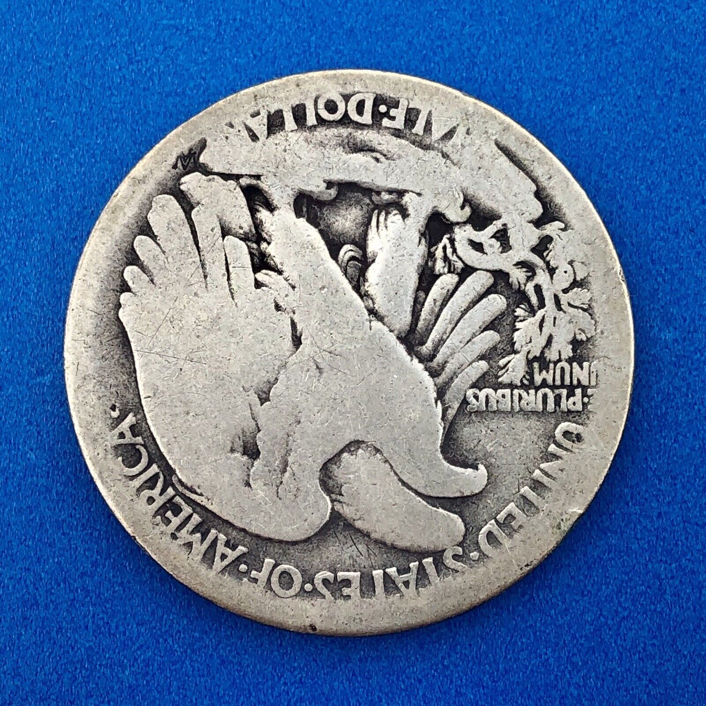 1917 S Obverse Silver Walking Liberty Half Dollar 50c Better Key San Fran Coin