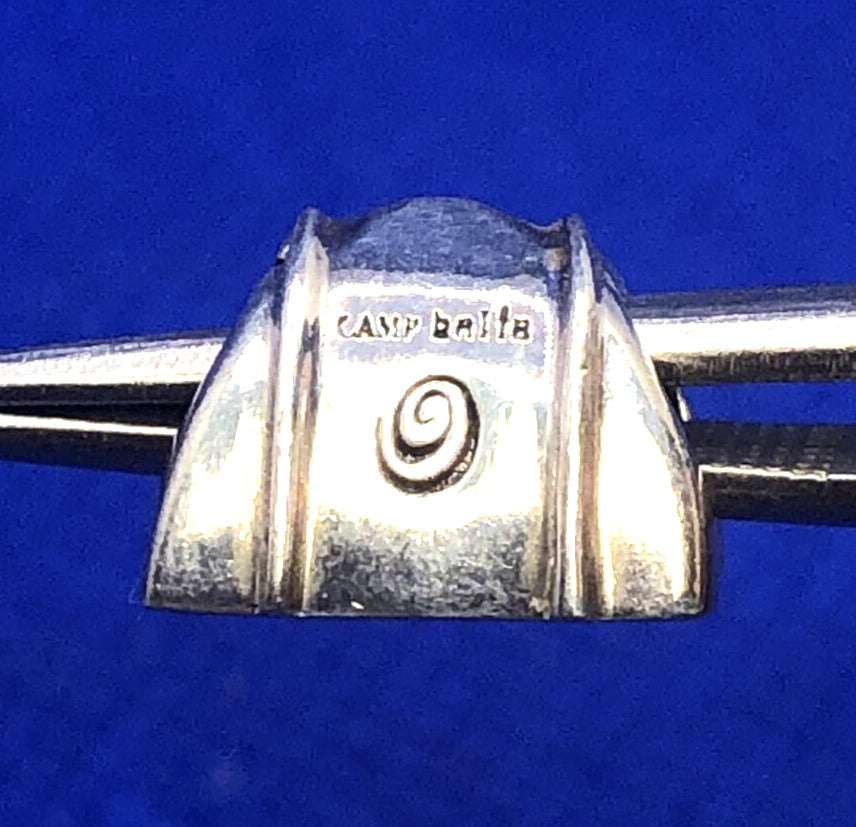 Authentic KALIA 925 Sterling Silver Camp Kalia Tent Slide Bracelet Charm