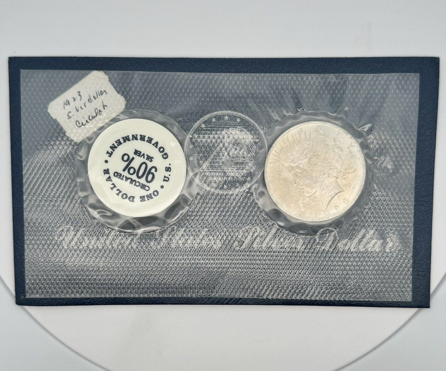 1923 P Peace Dollar GSA Soft Pack United States Uncirculated Silver Dollar Coin