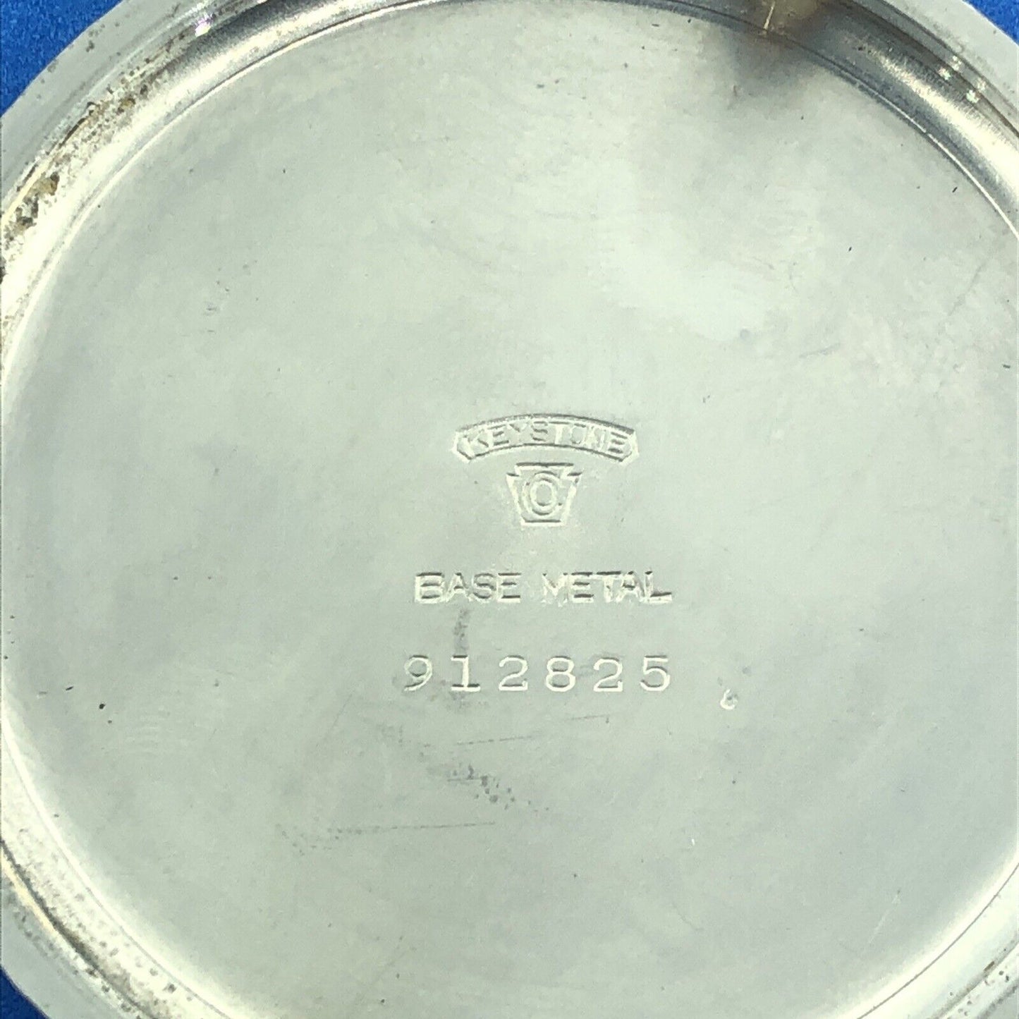 1925 Elgin BW Raymond 21j Grade 478 Base Metal Railroad Pocket Watch Fob Works