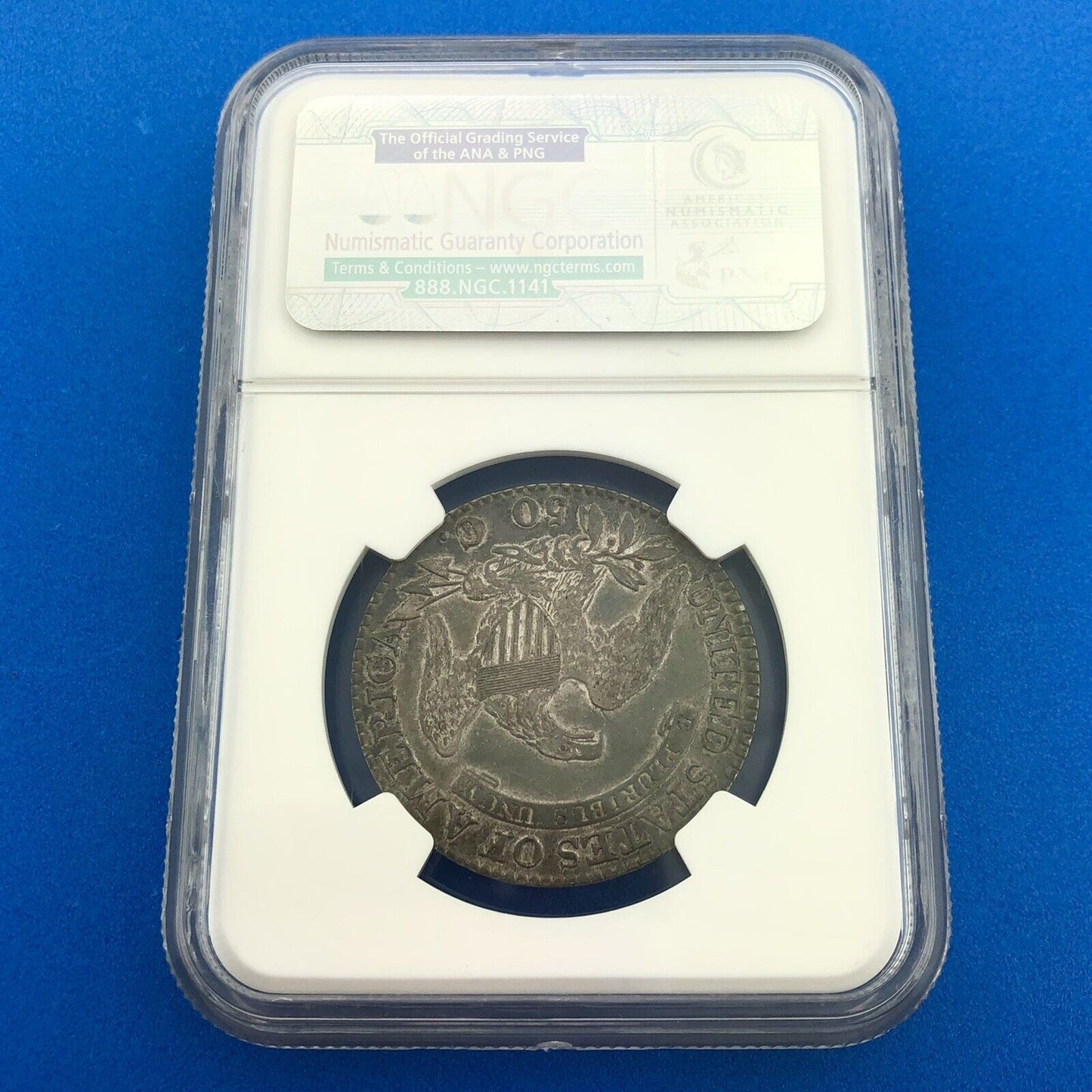 1824 Capped Bust Silver Half Dollar 50c Lettered Edge NGC XF45 Early US Coin