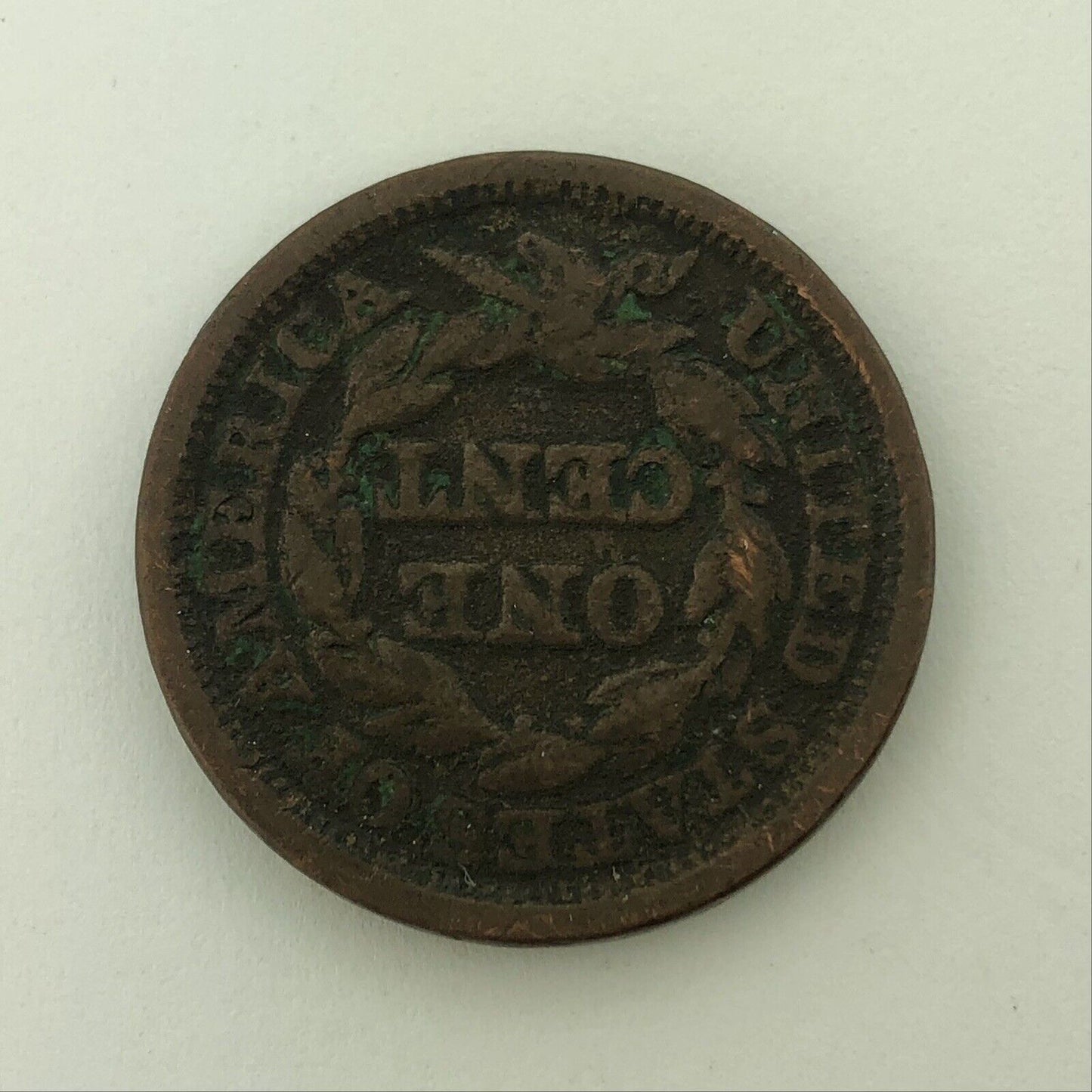 1848 P Liberty Head Braided Hair Large Copper Cent Better Philadelphia Mint Coin
