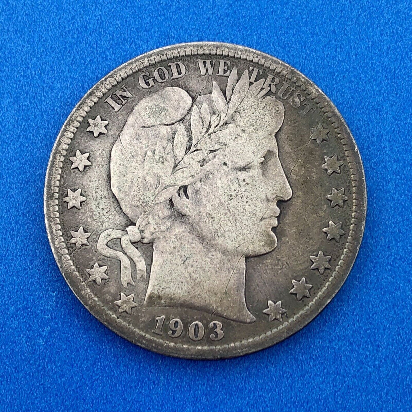 1903 S Silver Barber Half Dollar Better Key Date San Francisco Coin Rare Scarce