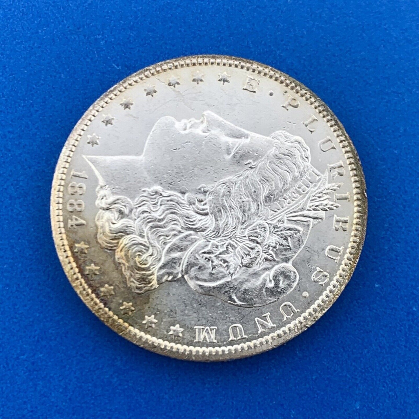 1884 CC Silver Morgan Dollar Better Key Scarce Carson City Mint Uncirculated