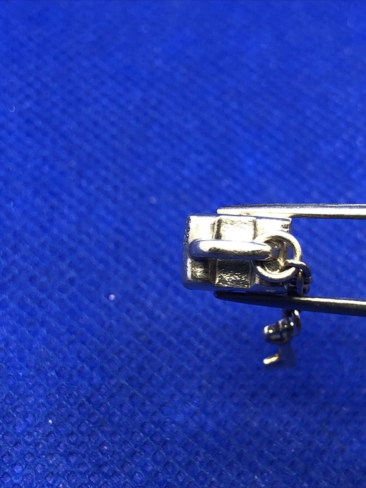 Retired PANDORA ALE 925 Sterling Silver Key To My Heart Heart & Key Charm 790971