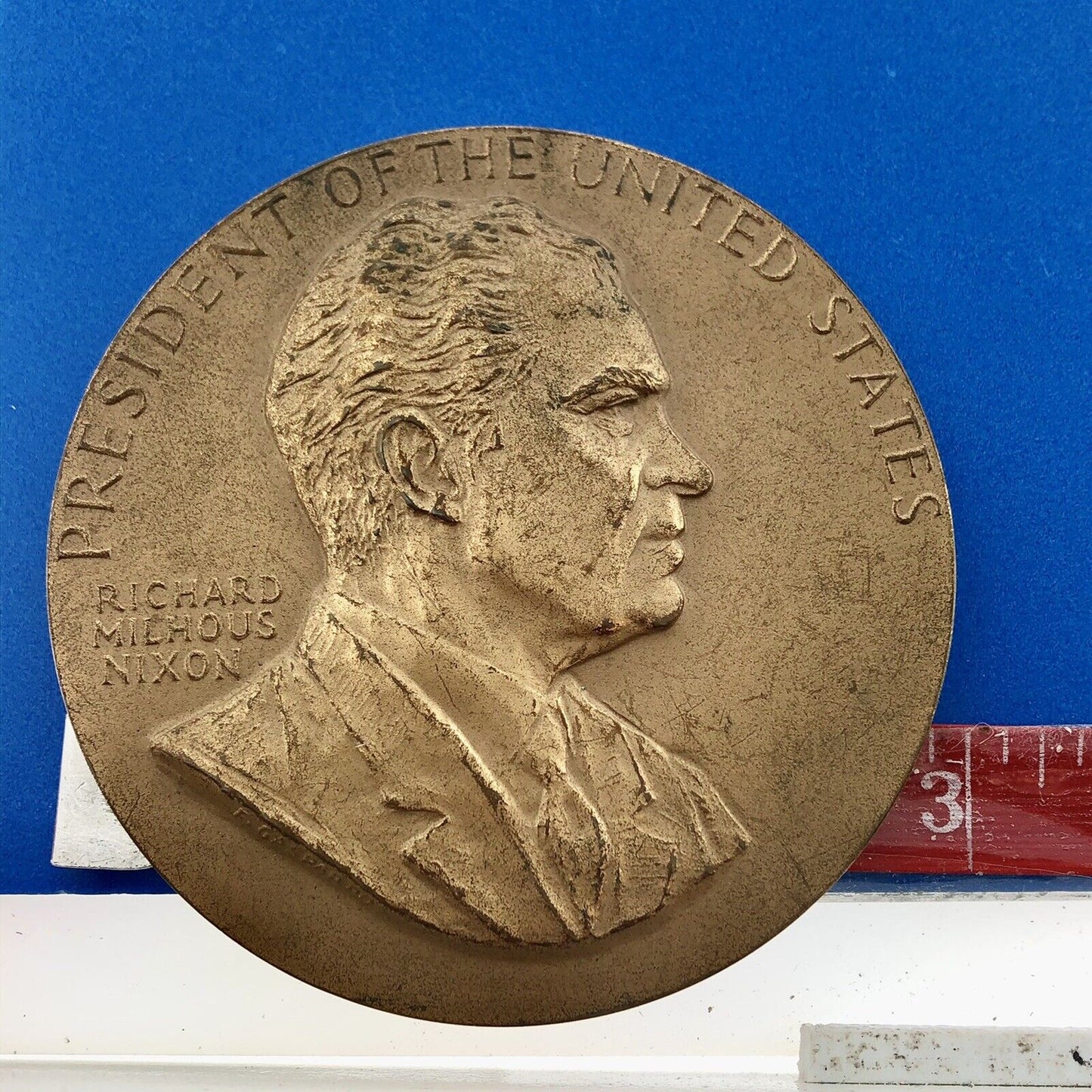 1969 United States Mint Richard Nixon Presidential Inauguration Bronze Medal