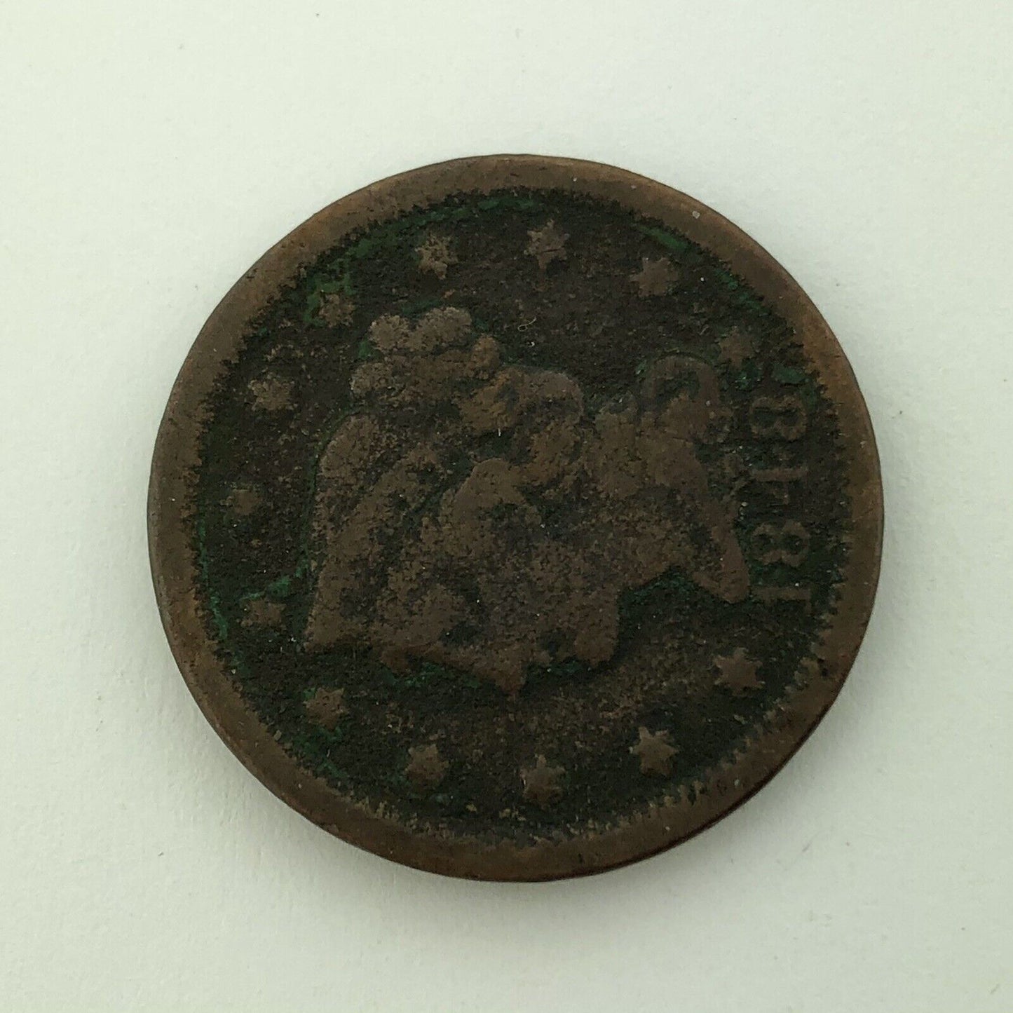 1848 P Liberty Head Braided Hair Large Copper Cent Better Philadelphia Mint Coin