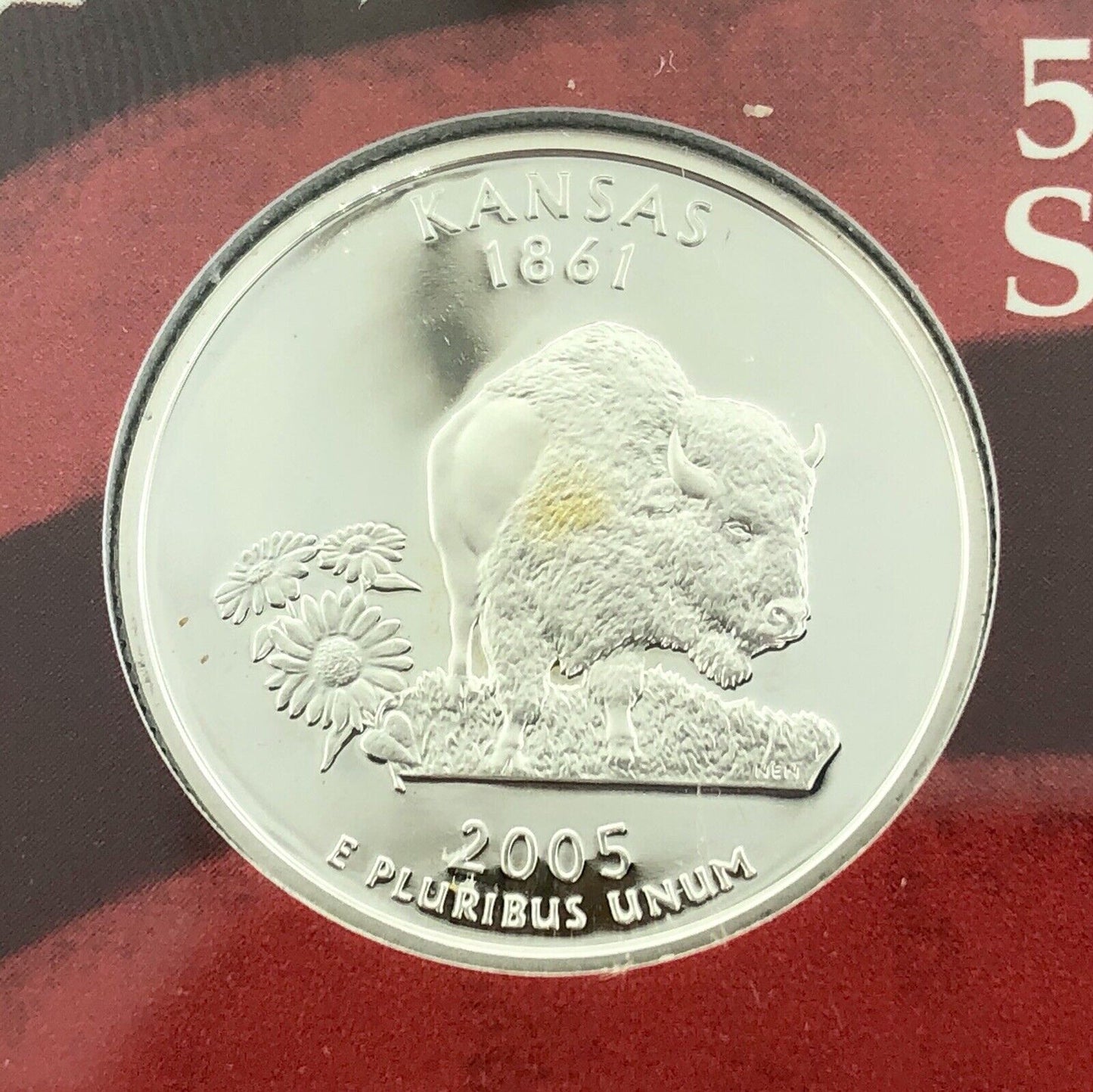 2005 S United States Mint Silver Proof Eleven 11 Coin Set OMP/COA