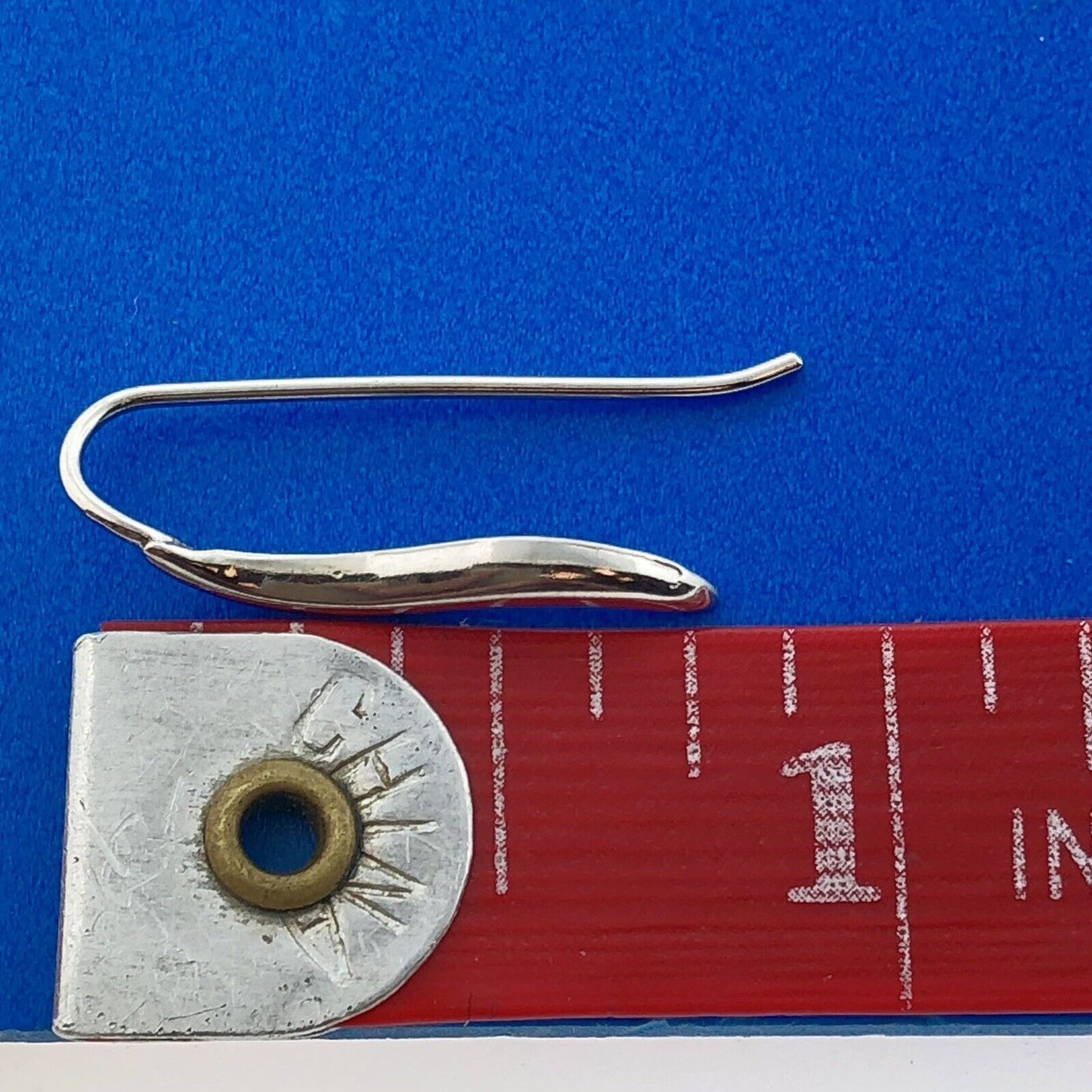 Vintage Silpada 925 Sterling Silver Italian Horn Good Luck Earring Slides