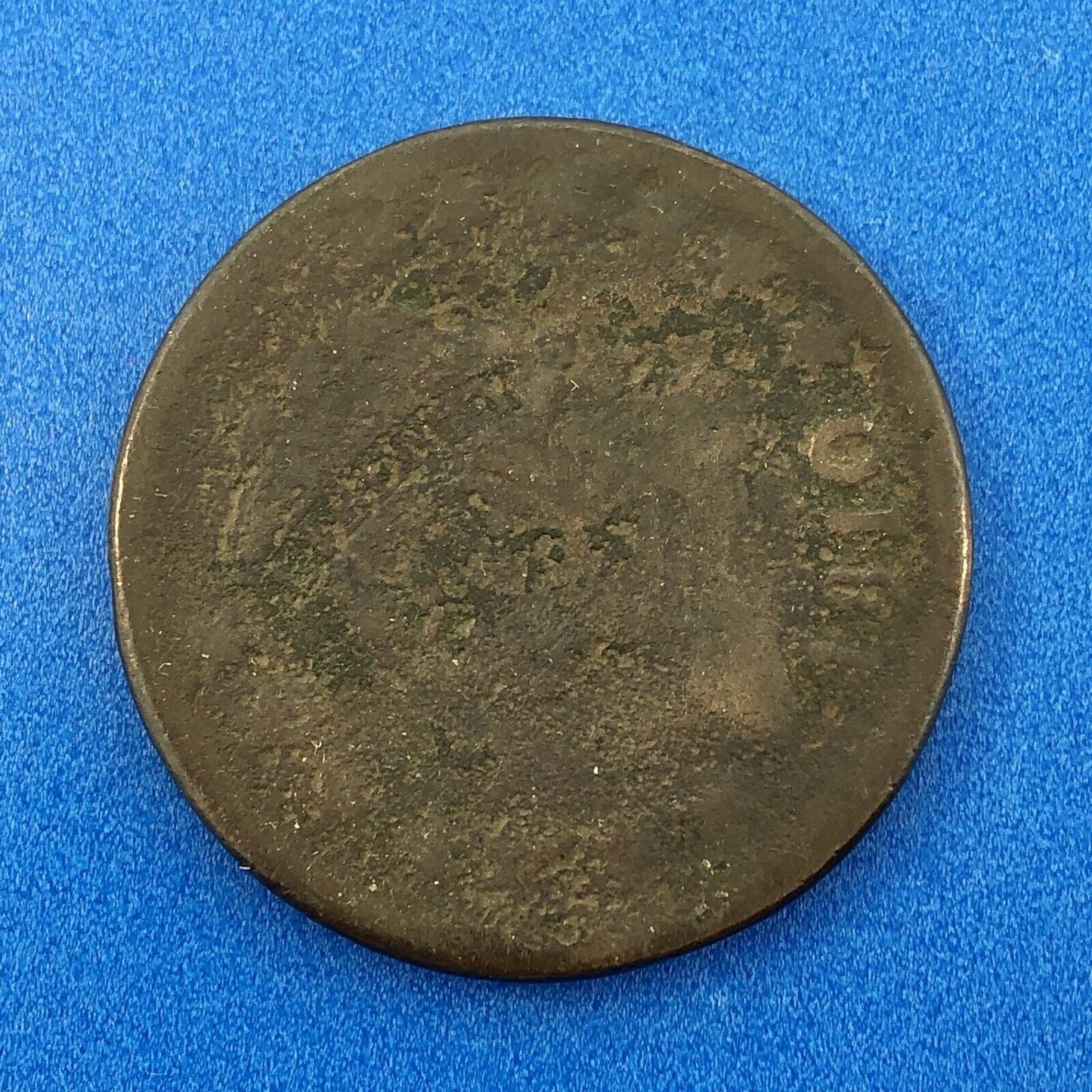 1810/09 Classic Head Large Copper Cent Colonial United States Scarce Over Date
