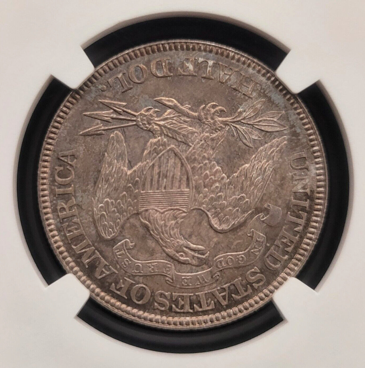 1880 50c Philadelphia NGC MS63 .900 Silver American Seated Liberty Half Dollar