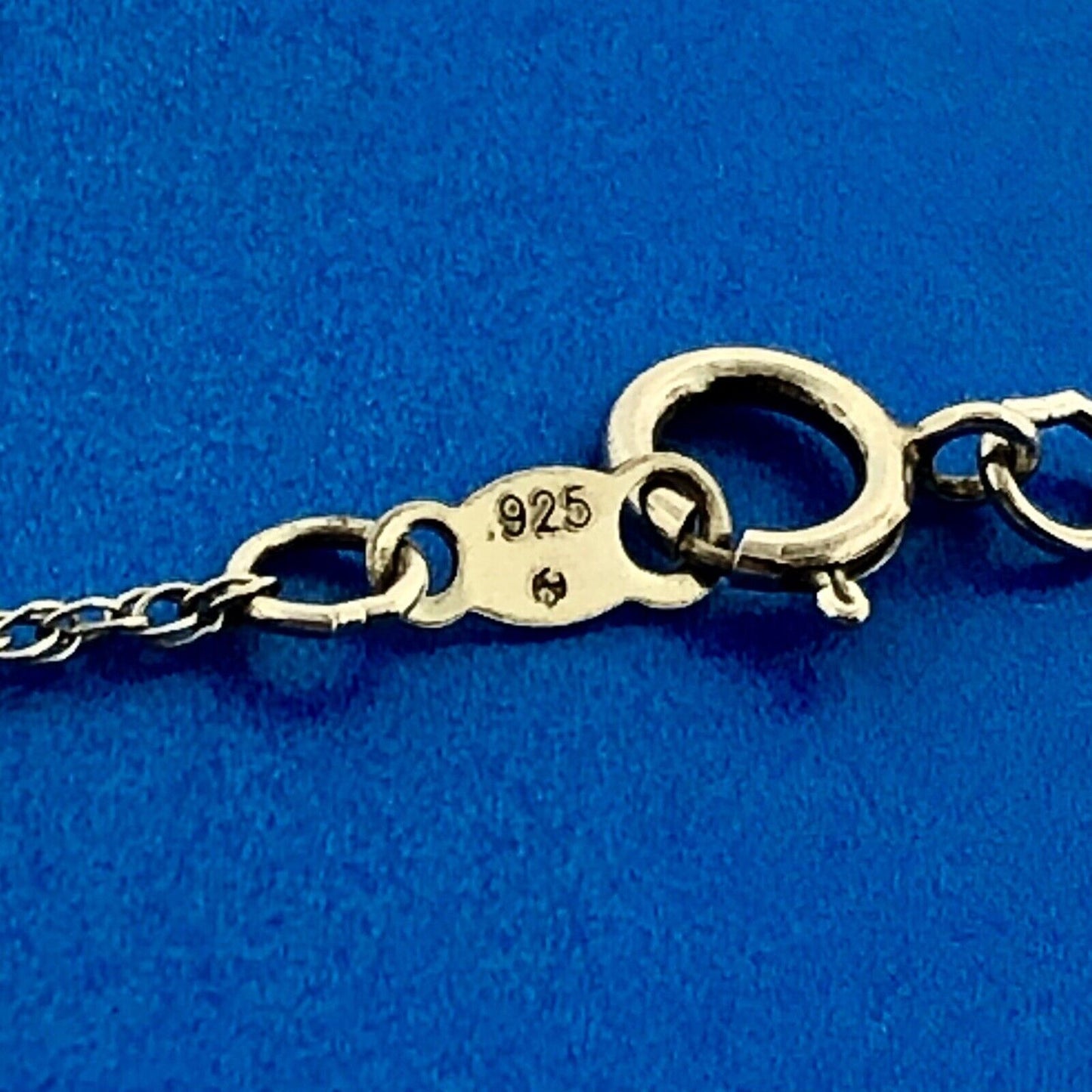 Designer 925 Sterling Silver White Topaz Diamond November Pendant Necklace