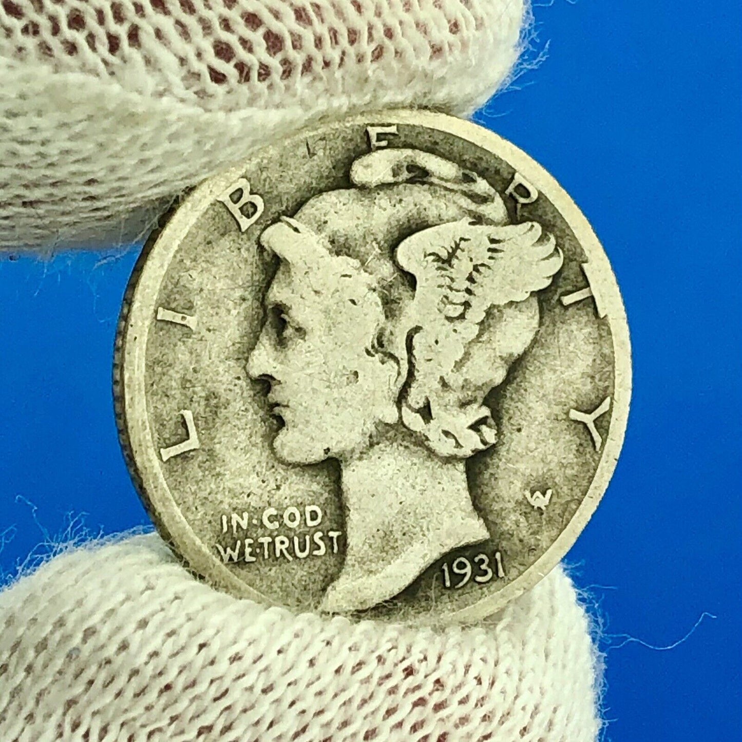 1931 D United States 90% Silver Mercury Dime Better Scarce Denver Mint Coin