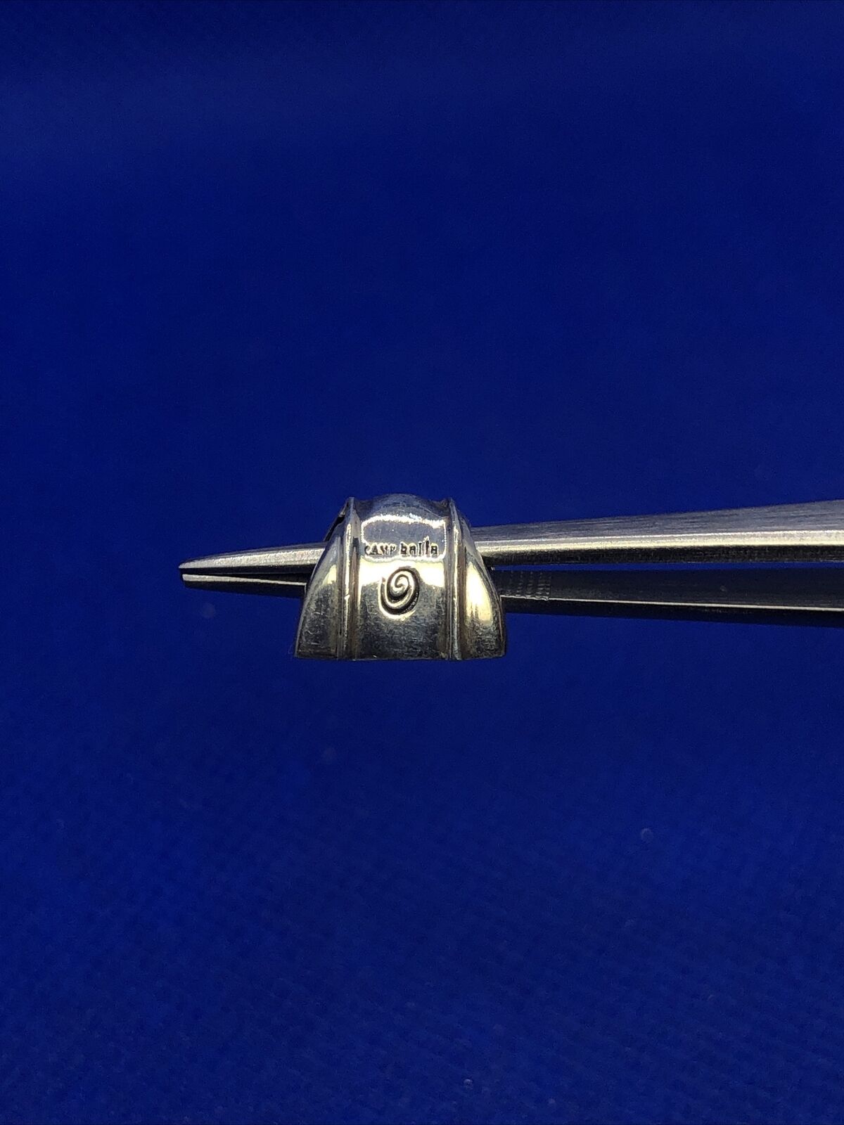 Authentic KALIA 925 Sterling Silver Camp Kalia Tent Slide Bracelet Charm