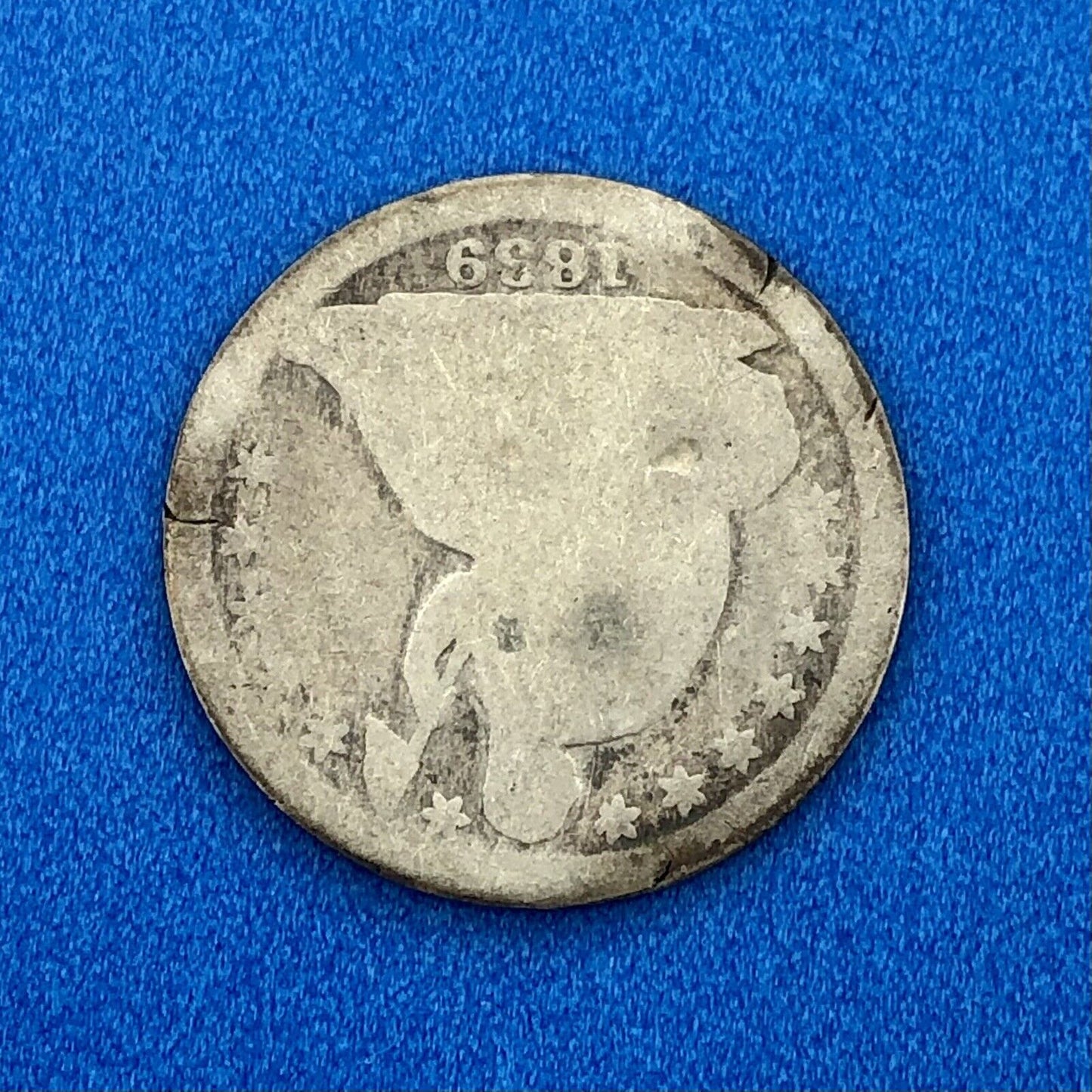 1839 O Seated Liberty Silver Half Dime Type 2 Better Key Rare New Orleans Coin
