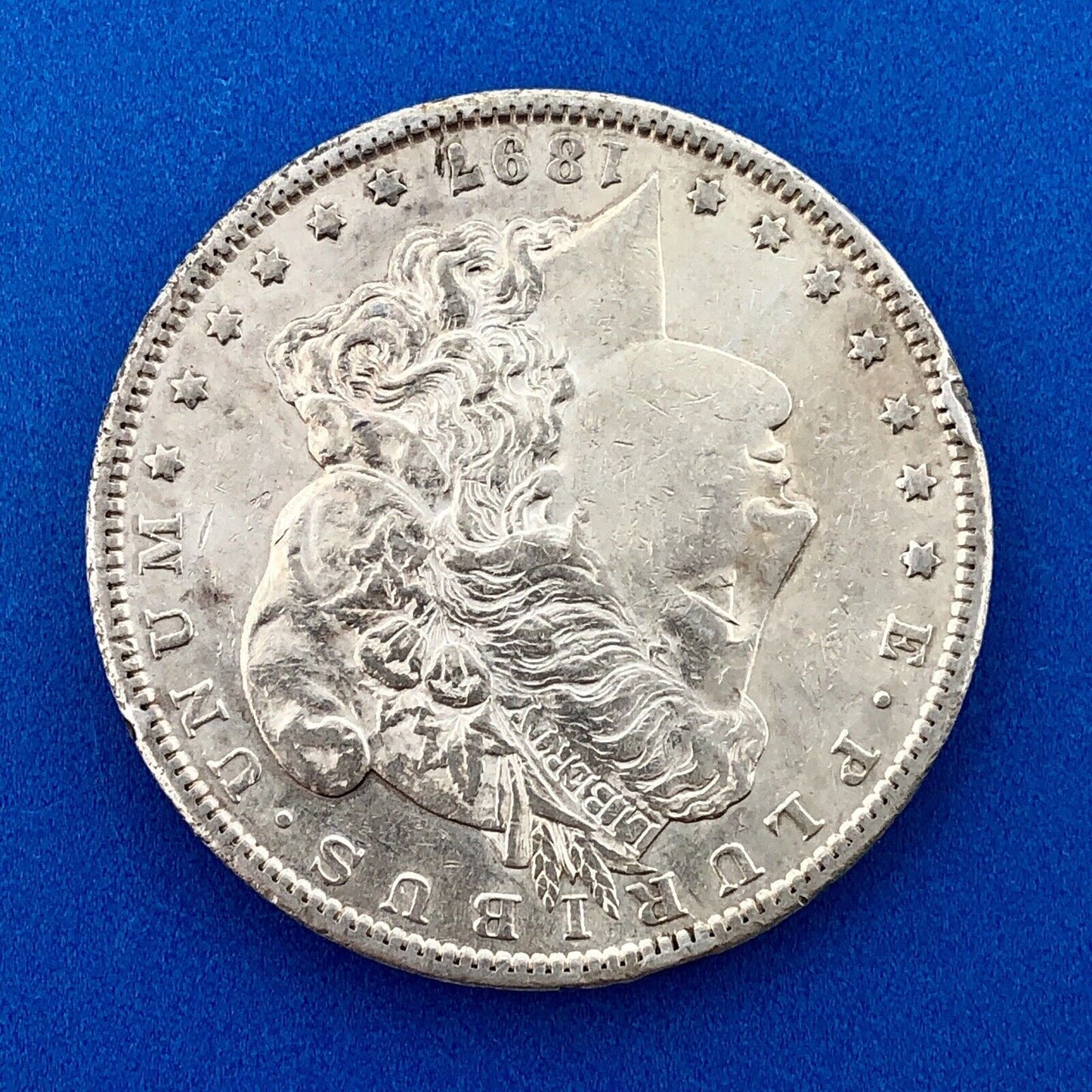 1897 S Morgan Silver Dollar Semi Key Better San Francisco Mint Wild West Coin
