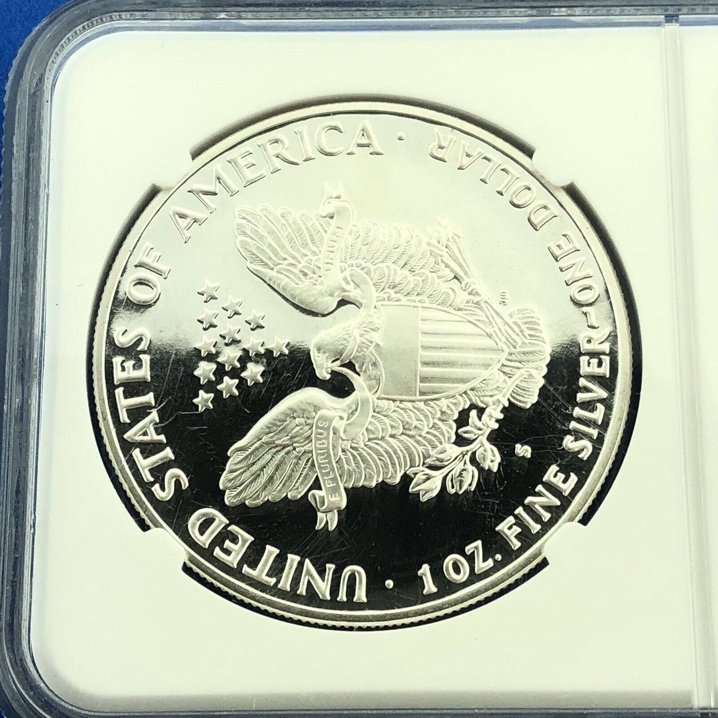 1992 S Proof American Silver Eagle 1 Oz 999 Fine Silver NGC PF69 Ultra Cameo