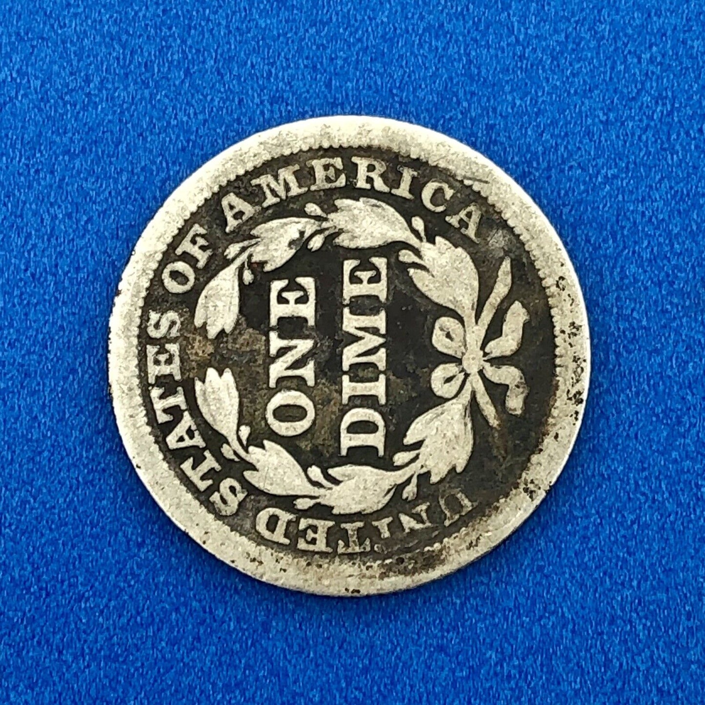 1854 P Seated Liberty Dime Variety 3 Arrows Better Key Philadelphia Type Coin