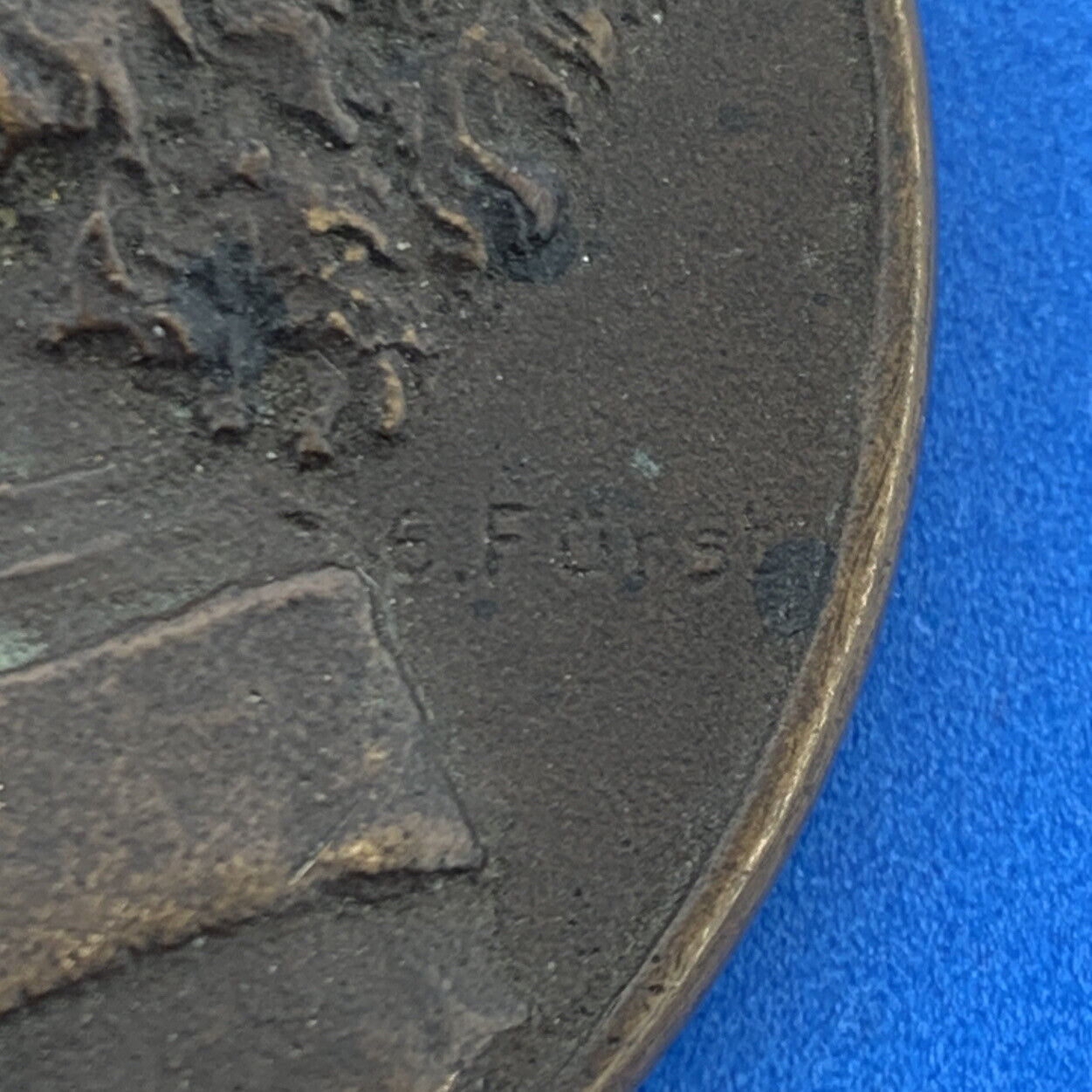 Furst Signed Ludwig Van Beethoven 1770-1827 Commemorative Bronze Medal