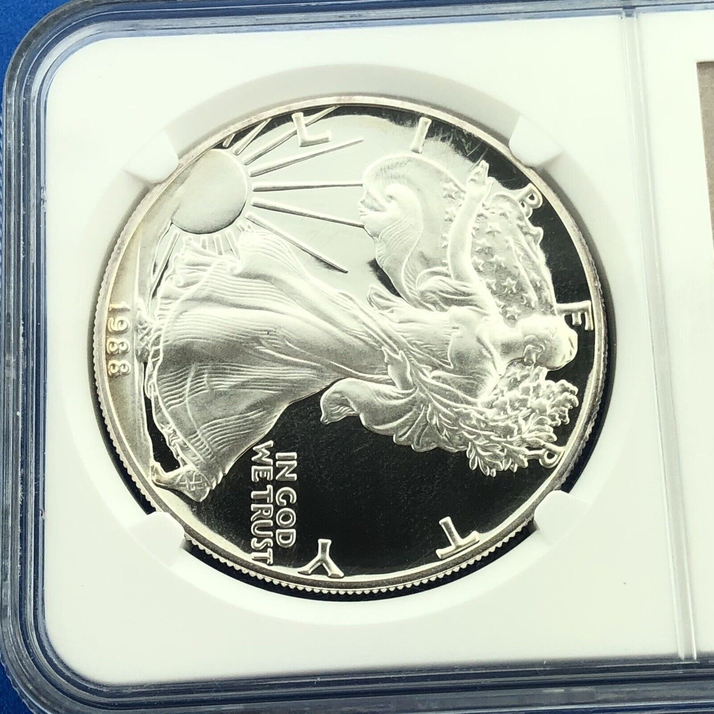 1988 S Proof Silver Eagle 999 Fine Silver NGC PF70 Ultra Cameo A Perfect Coin!