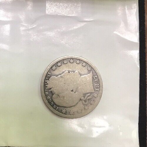 1897 O Barber Silver Quarter 25c $.25 Better Key New Orleans Rare Scarce