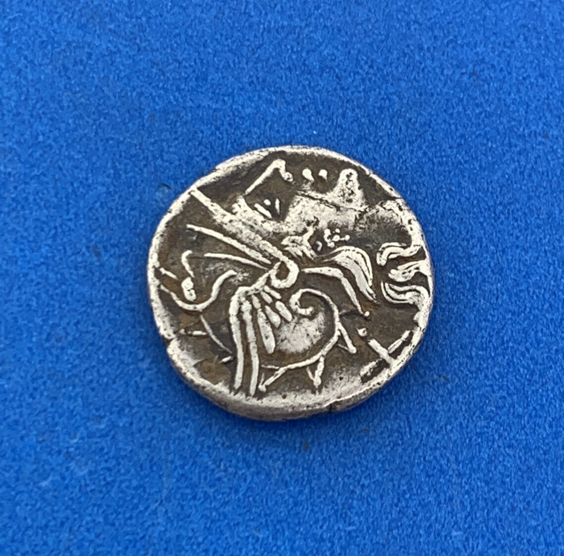 152 BC Roman Republic Lucius Saufeius AR Denarius