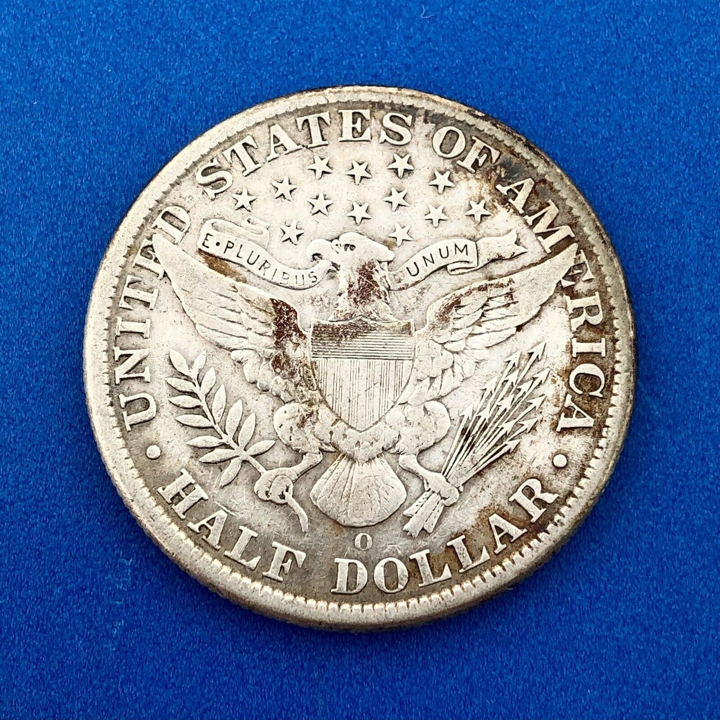 1907 O Silver Barber Half Dollar Better Key Date New Orleans Coin Rare Scarce