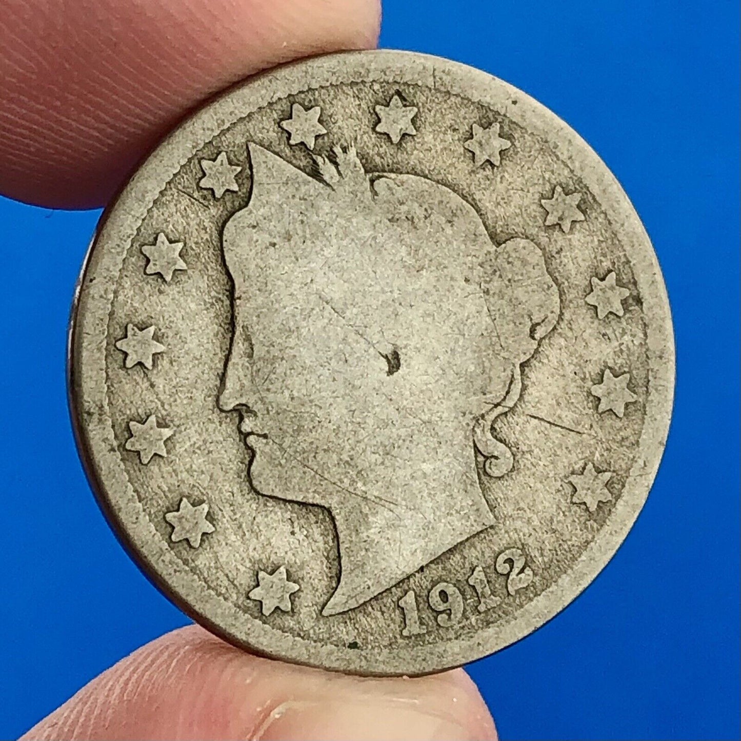 1912 D Liberty Head Nickel Five Cents 5c Rare Denver Last Series Year 2 Coin Lot