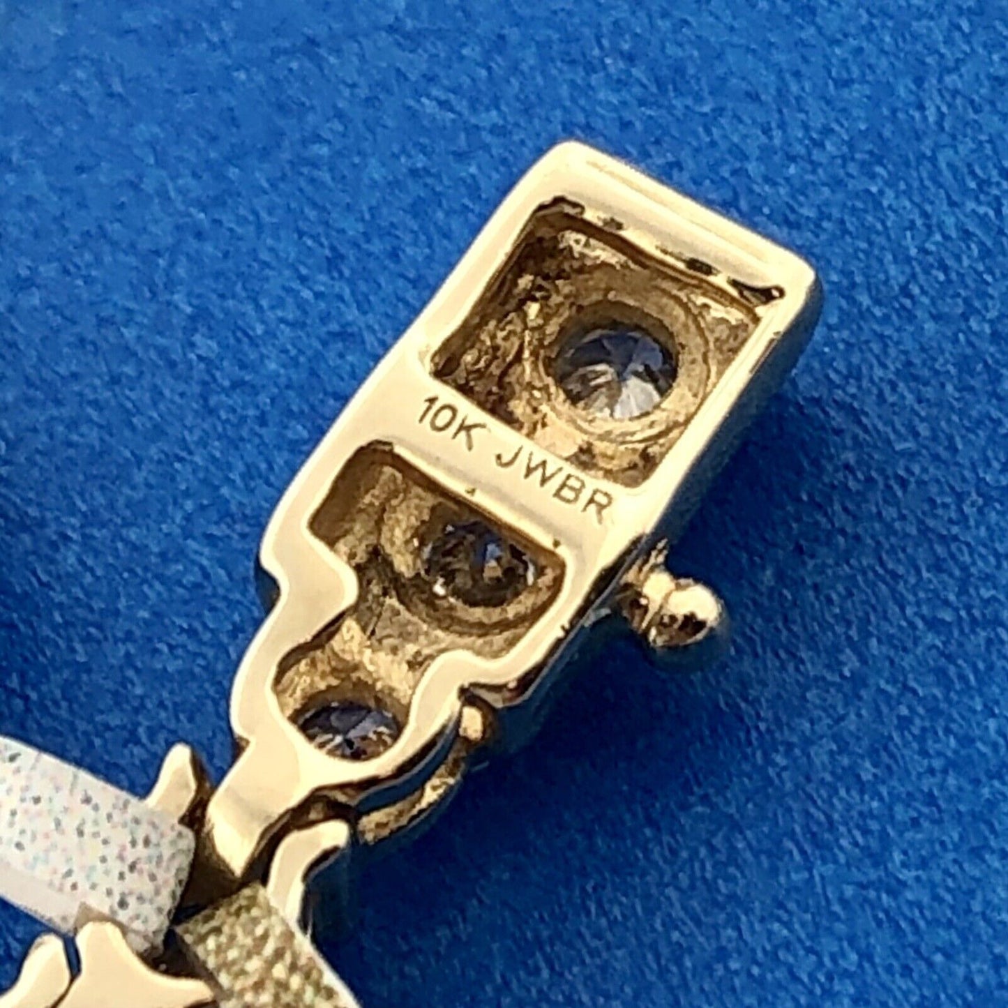Beautiful 10K Yellow Gold Round Diamond 2.0 TCW Tennis Bracelet New With Tags