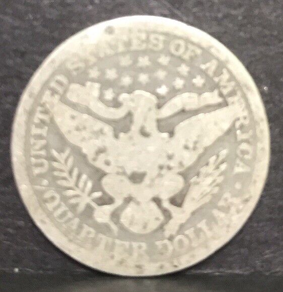 1892 P Silver Barber Quarter Better Key Date Philadelphia Coin Rare Scarce