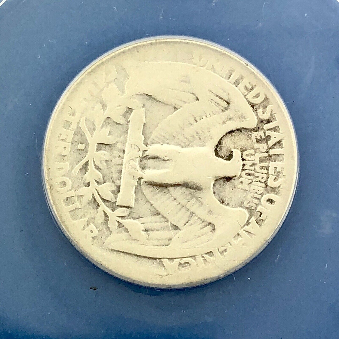 1932 D Silver Washington Quarter The Key Date Better Rare Denver ANACS G 6