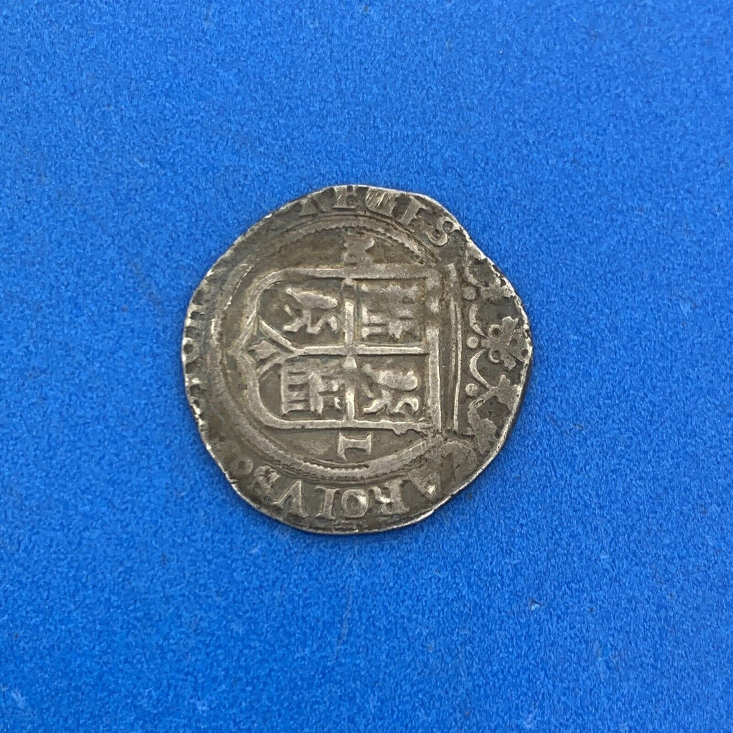 1542-55 Mexico Carlos And Joanna 1 Silver Real Mexico City ML Late Series