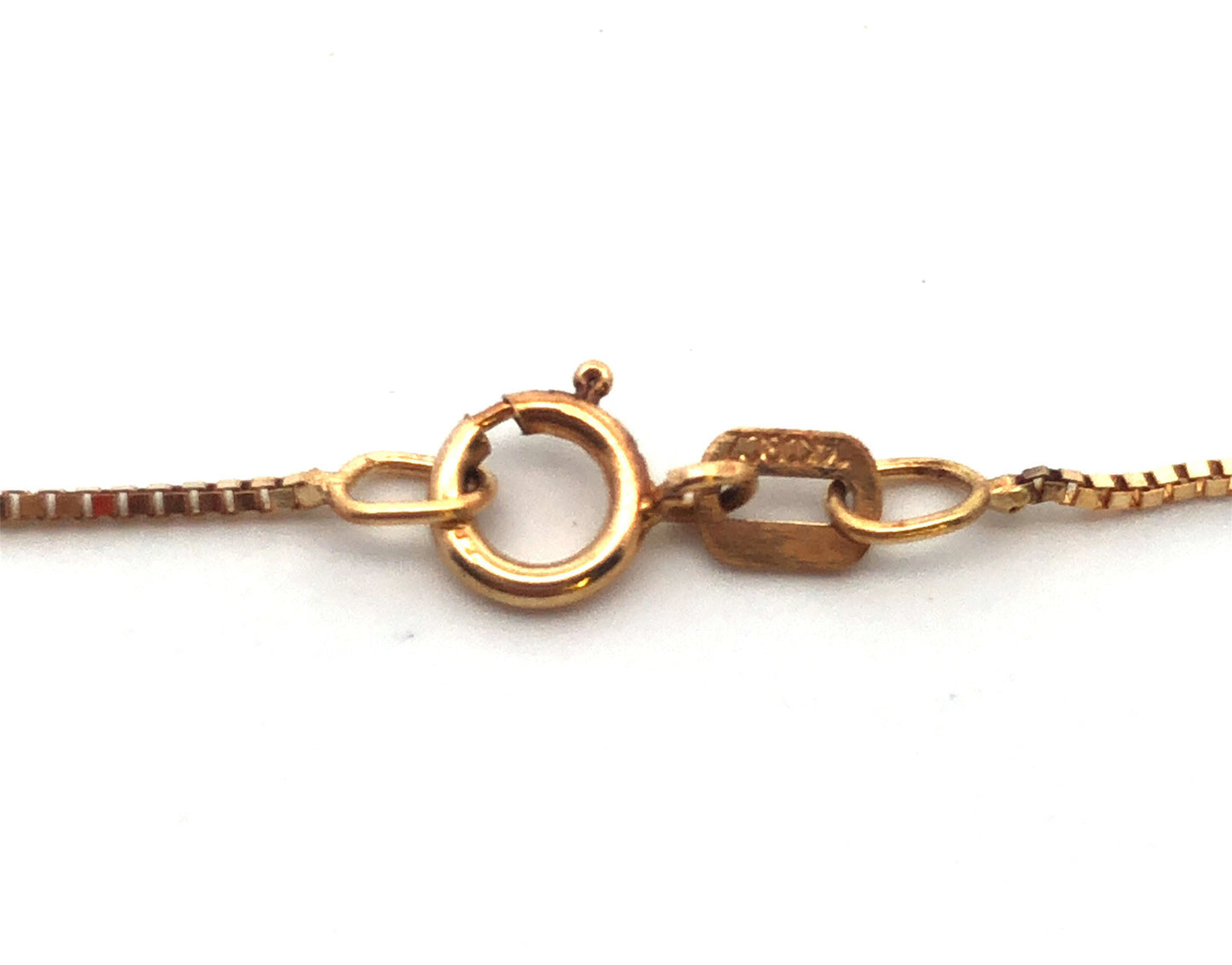 Designer 14K Yellow Gold Diamonique Solitaire Cubic Zirconia Pendant Necklace