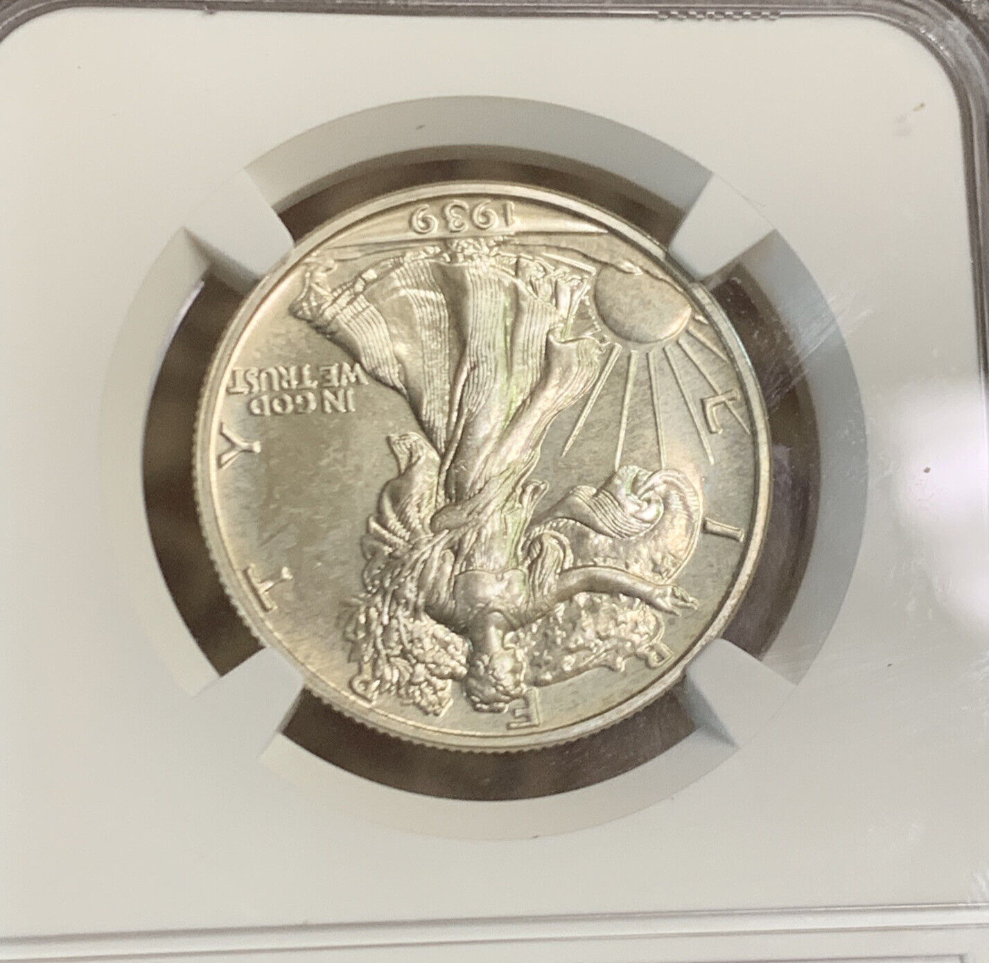 1939 P Proof Silver Walking Liberty Half Dollar High Grade Philadelphia NGC PF66