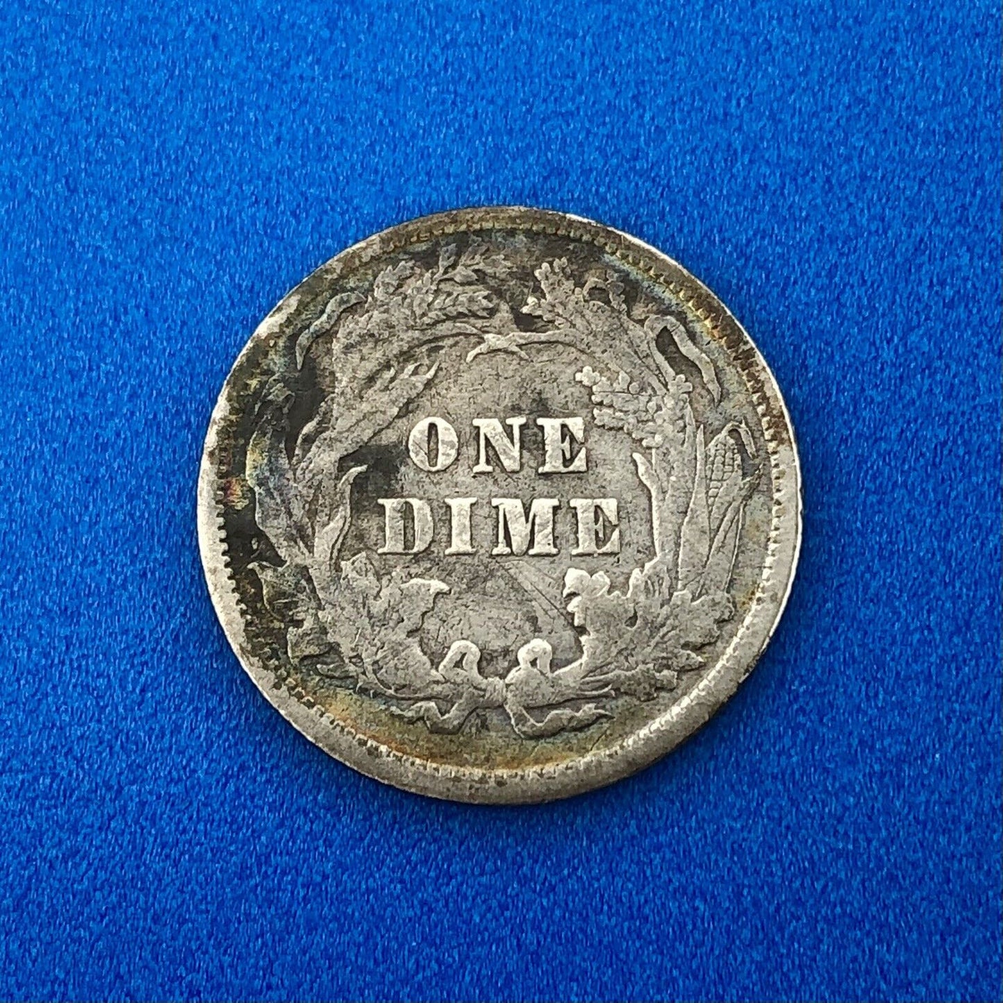 1876 P Seated Liberty Silver Dime No Motto Stars Or Arrows Nice Type Coin