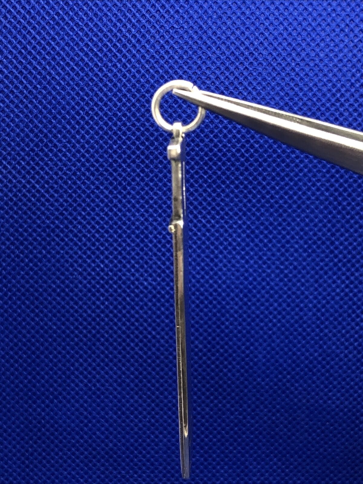 Artist Carly Wright 925 Sterling Silver Multi-Color Enamel Pendant