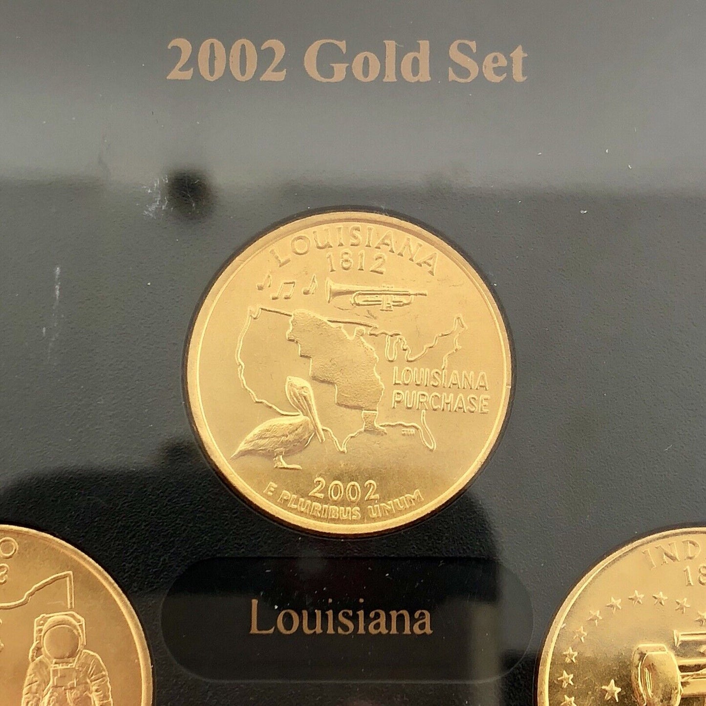 2002 P D State Quarter Collection Platinum Gold Philadelphia Denver 20 Coin Lot
